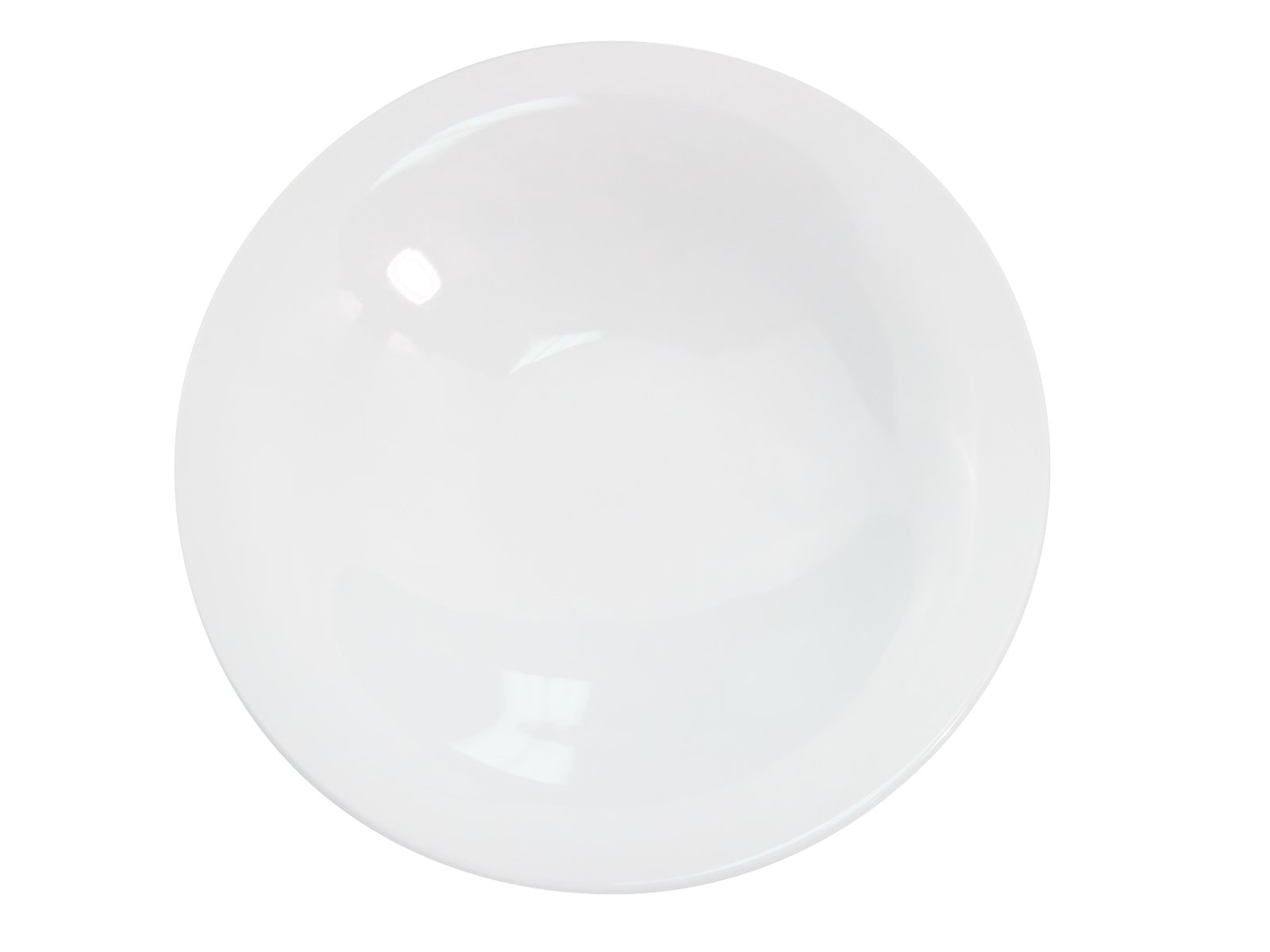 Premium 10-Inch Super White Porcelain Coupe Bowl - 22-Ounce (Box of 24) - Clinton Rolled Edge Design - Ideal for Restaurants, Catering & Home Dining