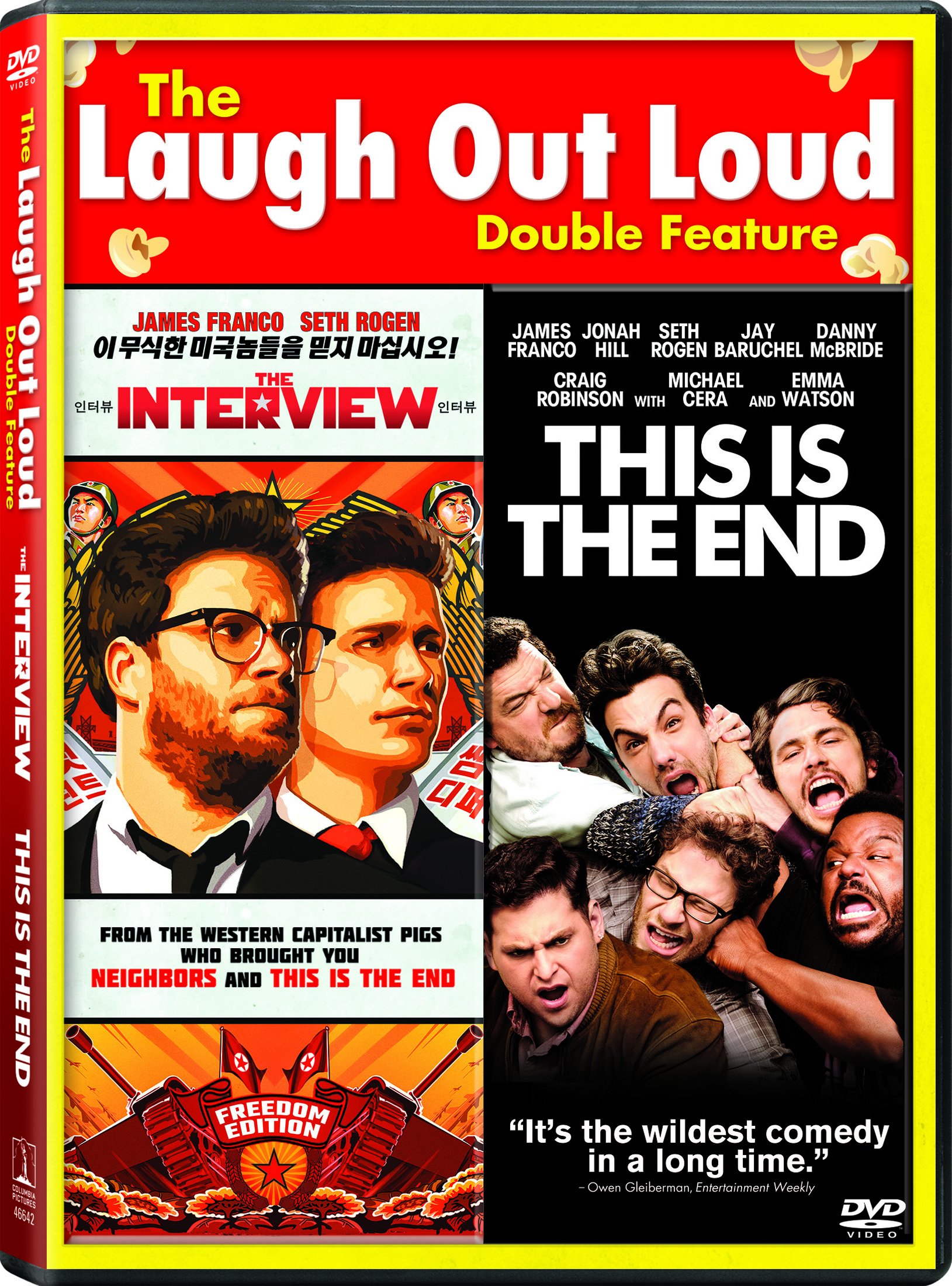 The Interview & This Is the End - Comedy Movie Bundle - Hilarious Films for Movie Nights, Parties & Relaxation