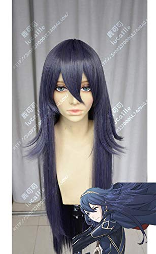 Junww Anime Fire Emblem Awakening Lucina 90cm Heat Resistant Synthetic Cosplay Wig with Cap | Perfect for Cosplay, Halloween Costumes & Anime Conventions