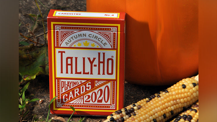 Tally Ho Autumn Circle Back Playing Cards - Premium Deck for Magic Tricks, Cardistry & Poker Games | Perfect for Collectors & Card Enthusiasts