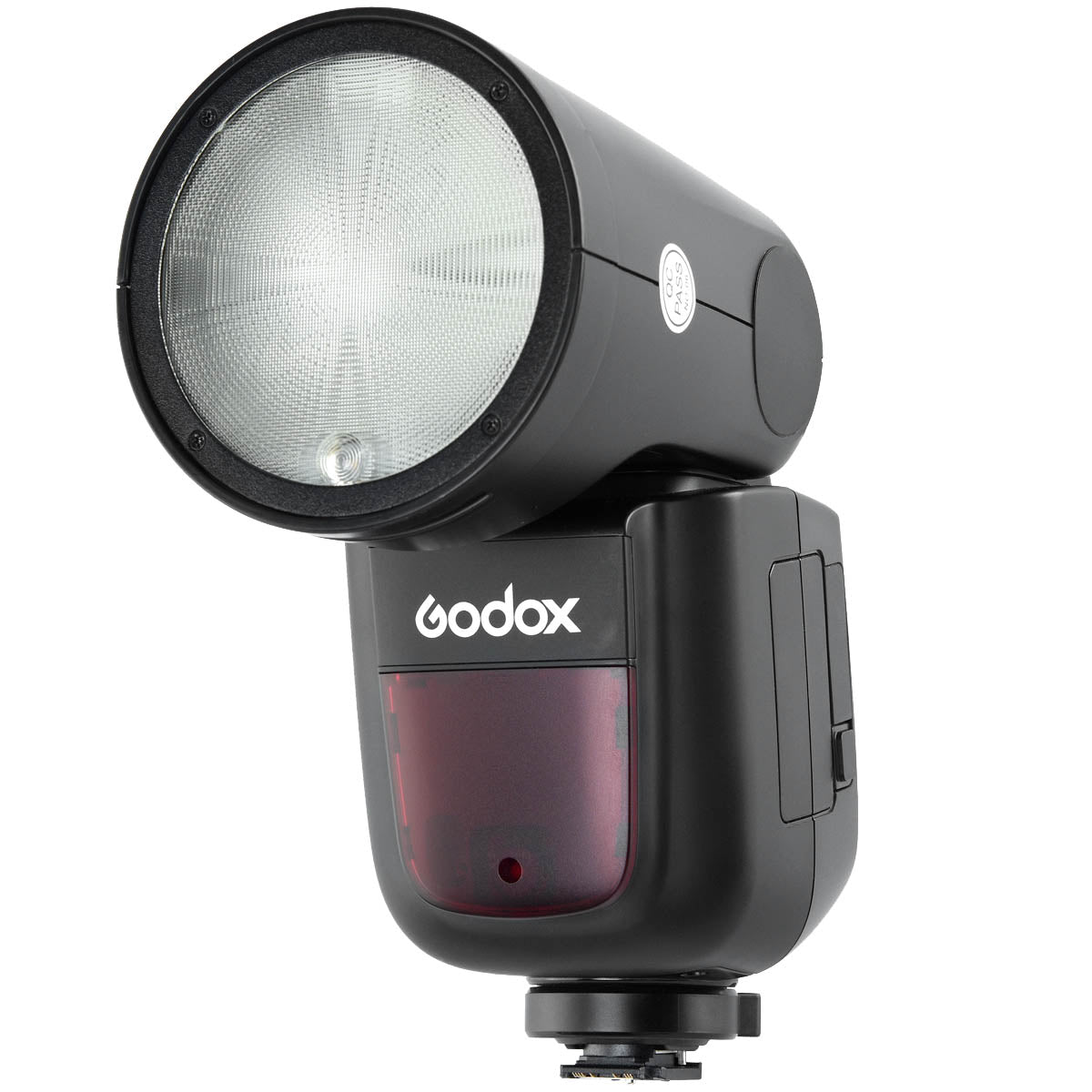 Godox V1 Round Head TTL Speedlite Flash for Canon Nikon Sony - 1/8000 HSS, 1.5s Recycle Time, Metal Hot Shoe - Perfect for Portrait, Wedding & Studio Photography