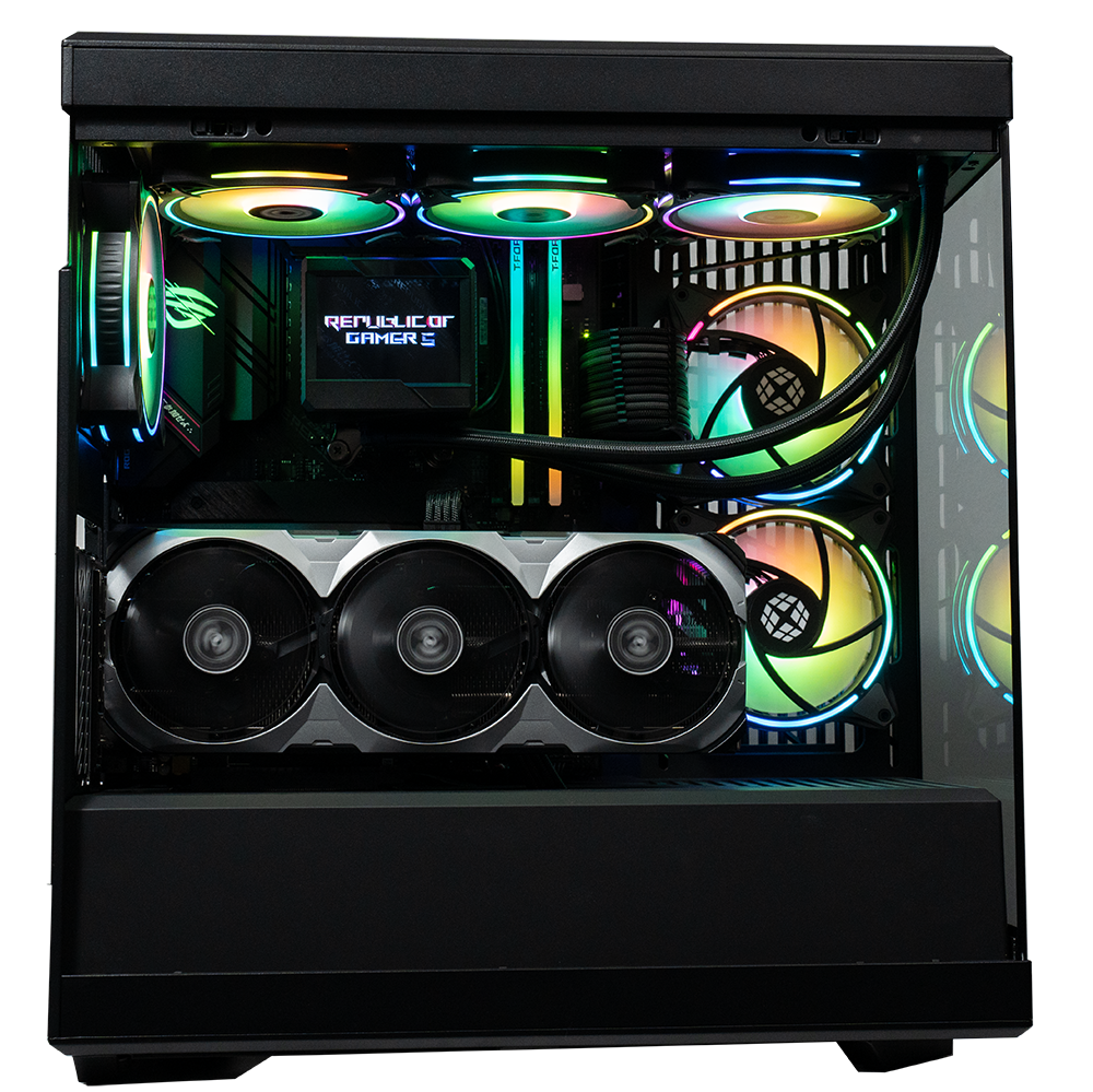 XOTIC PC G6 HYTE Y40 Premium Prebuilt Gaming Desktop - AMD B550, DDR4 RAM, Ready to Ship - Perfect for Esports, Streaming & High-Performance Gaming