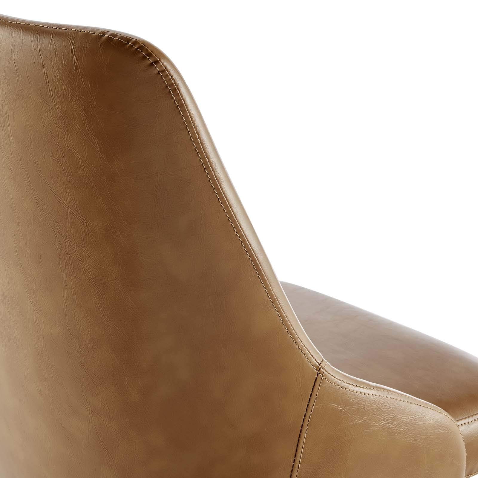 Modway Designate Modern Office Chairs - Black & Tan Ergonomic Desk Chair for Home & Office Use