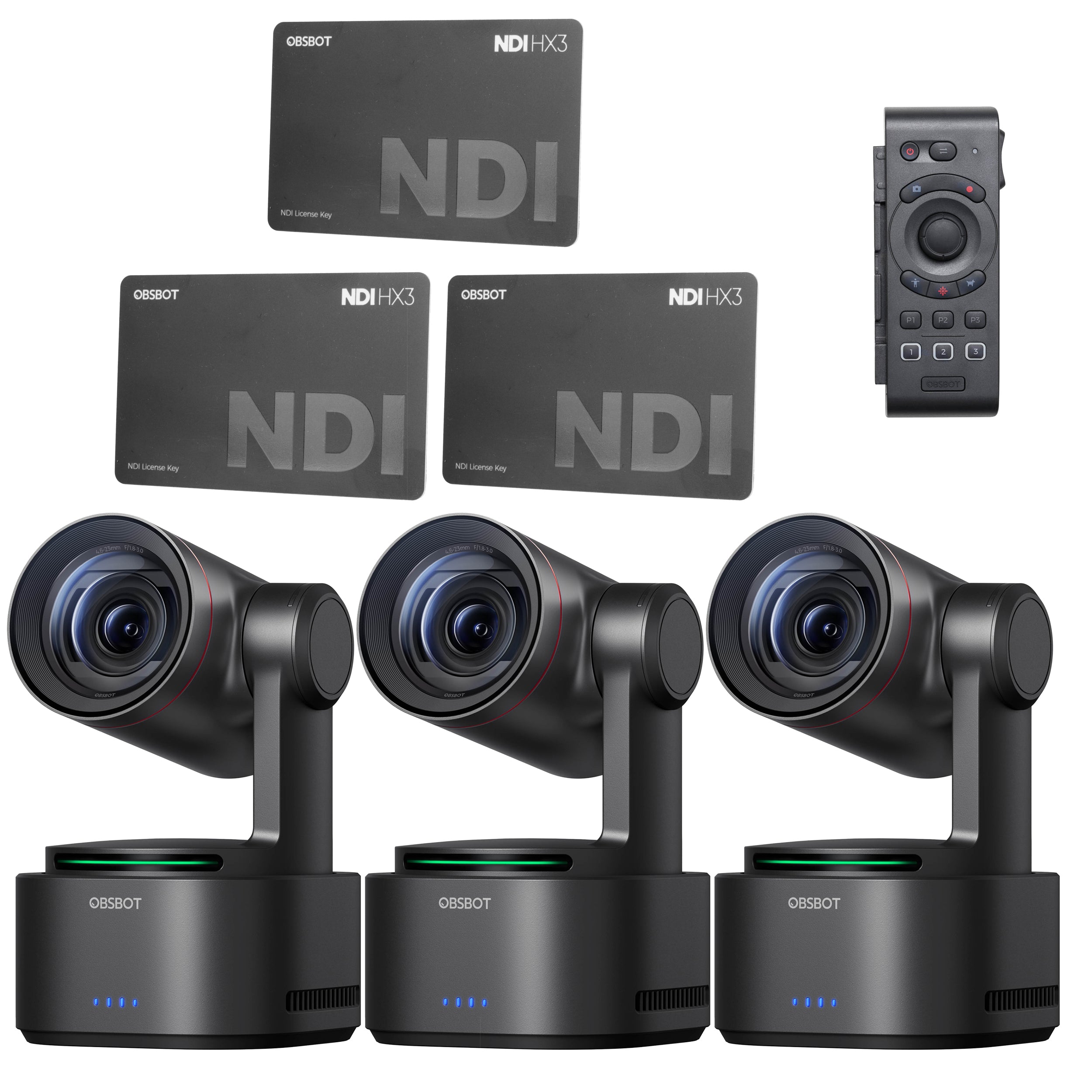 OBSBOT Tail 2 AI-Powered 4K PTZ Camera with Multi-Camera Setup - Perfect for Live Streaming, Video Conferencing & Content Creation