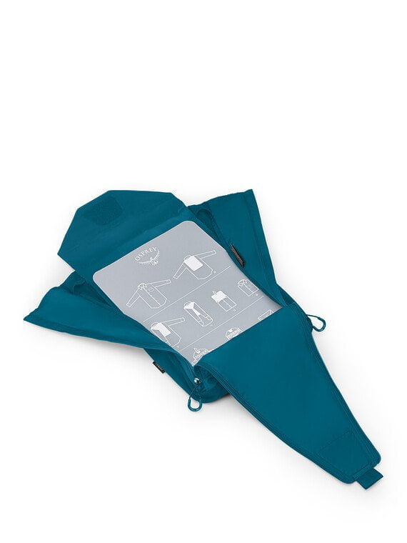 Osprey Ultralight Garment Folder - Waterfront Blue | Compact Travel Organizer for Clothes | Perfect for Business Trips, Vacations & Backpacking