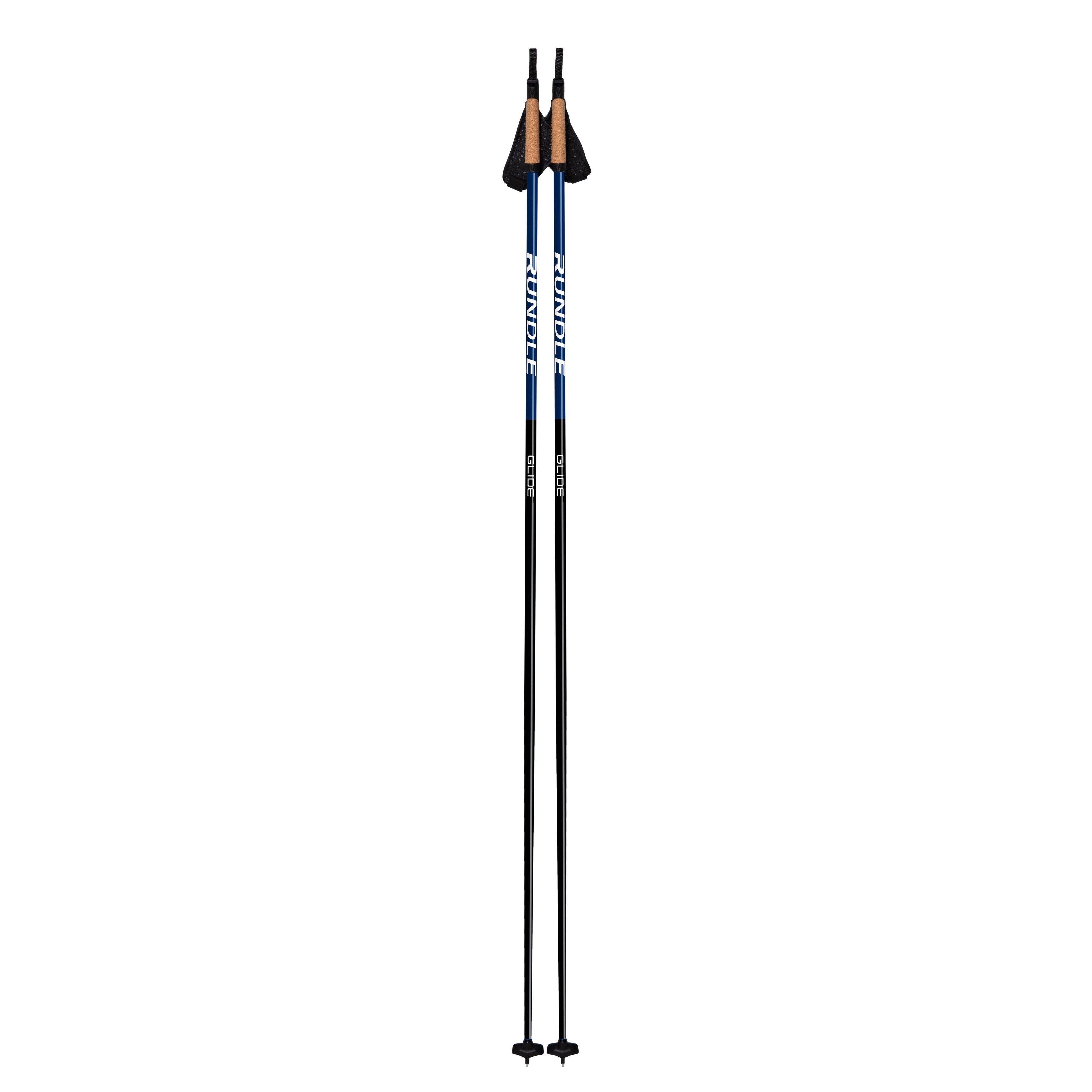 Rundle 2024 Glide Nordic Walking Poles - Lightweight Adjustable Trekking Poles for Hiking, Running & Fitness - Perfect for Outdoor Adventures & Trail Exploration