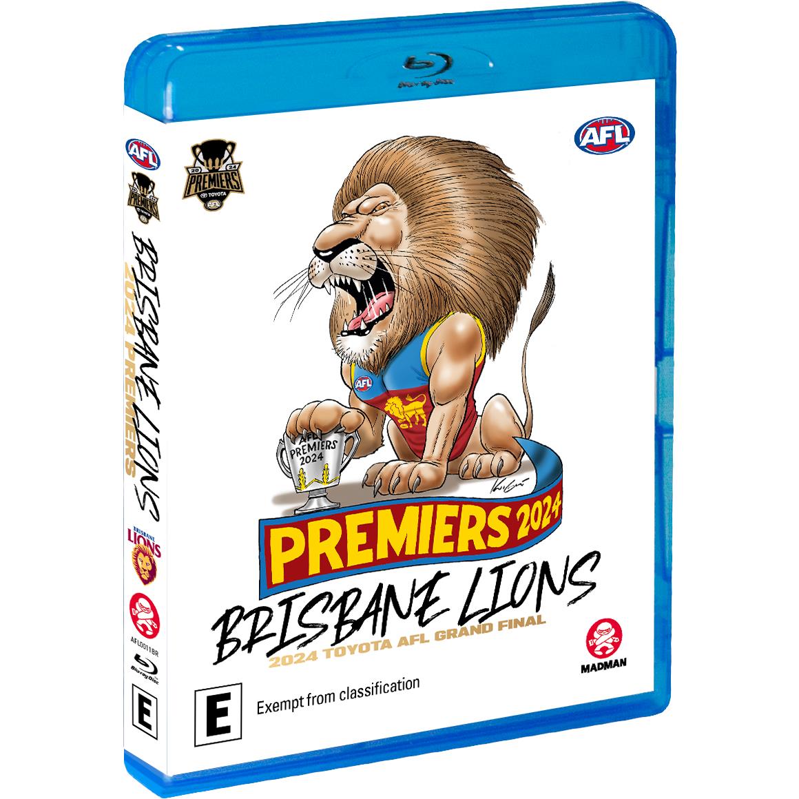 Brisbane Lions AFL Premiers 2024 Champions - Official Merchandise & Fan Gear for Game Day & Home Decor