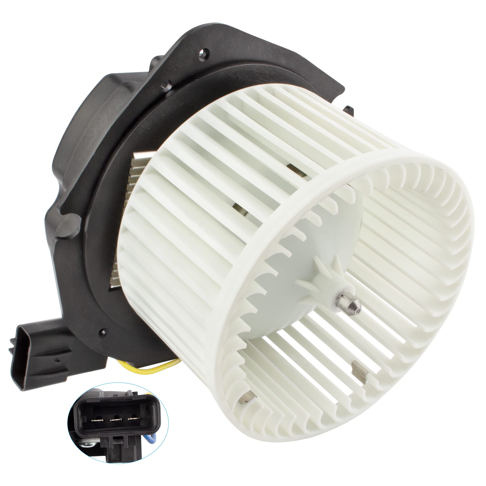 BOXI HVAC Blower Motor Fan Assembly Replacement for Cadillac Seville 1994-1997, DeVille & Eldorado 1994-1999 - Compatible with OE# 15-80205, 3010027, PM6009 - Perfect for AC/Heating System Repair & Maintenance
