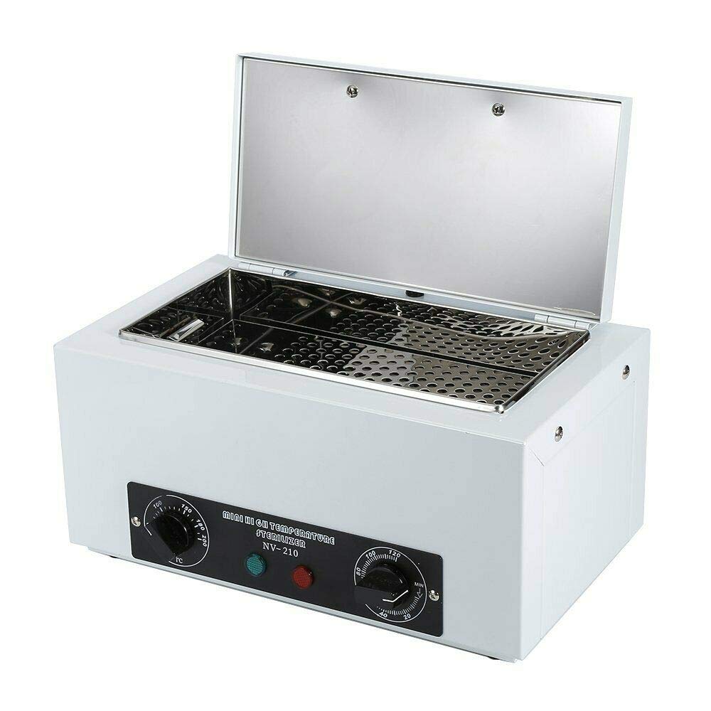 NV-210 Autoclave Sterilizer - High Temperature Pressure Steam Sterilization for Medical, Dental, Tattoo & Beauty Tools (Lab, Clinic, Hospital Use)