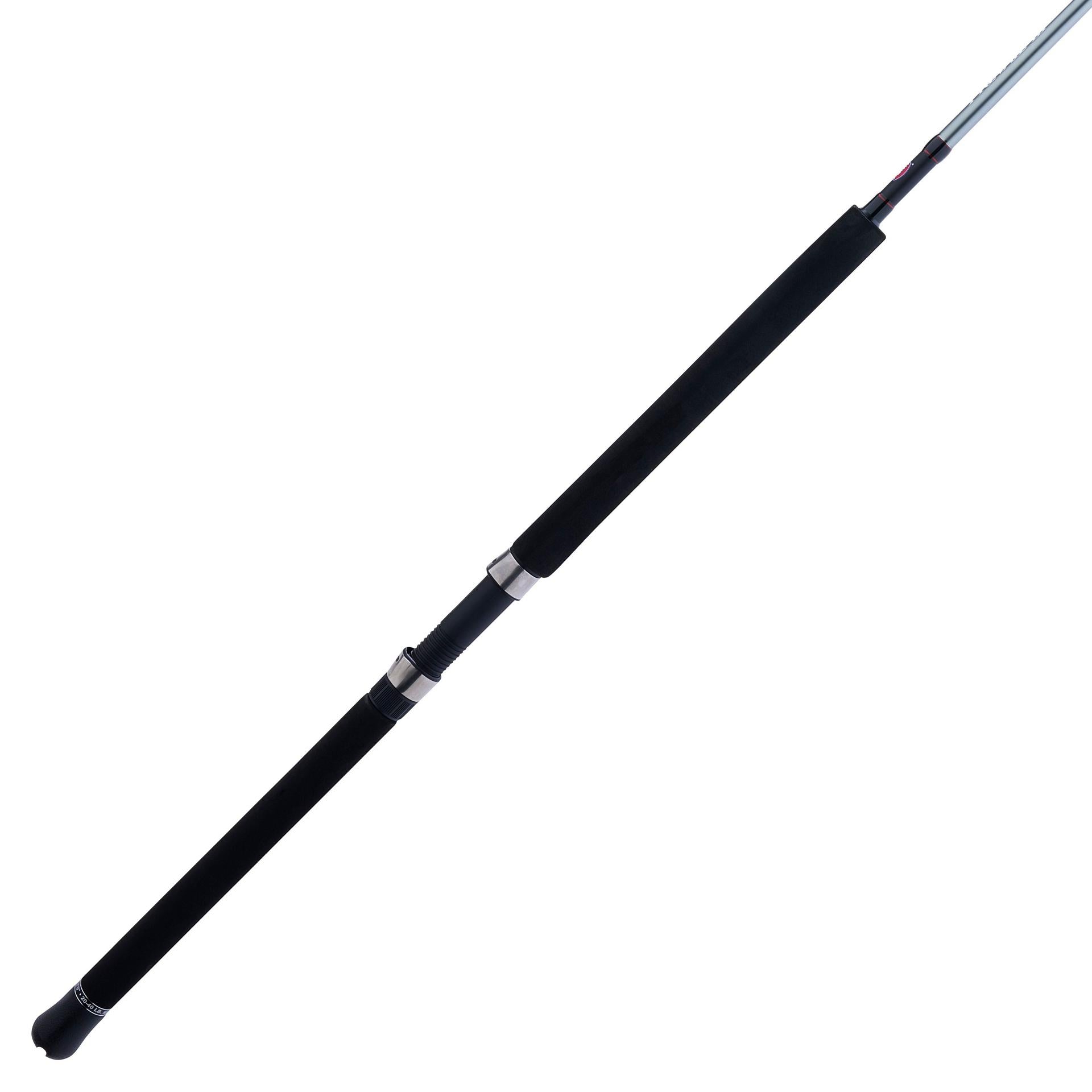 Prevail III Conventional Boat Fishing Rod - Saltwater & Freshwater Trolling Rod for Offshore & Inshore Fishing - Heavy Duty Boat Fishing Rod for Tuna, Marlin, and Big Game Fish