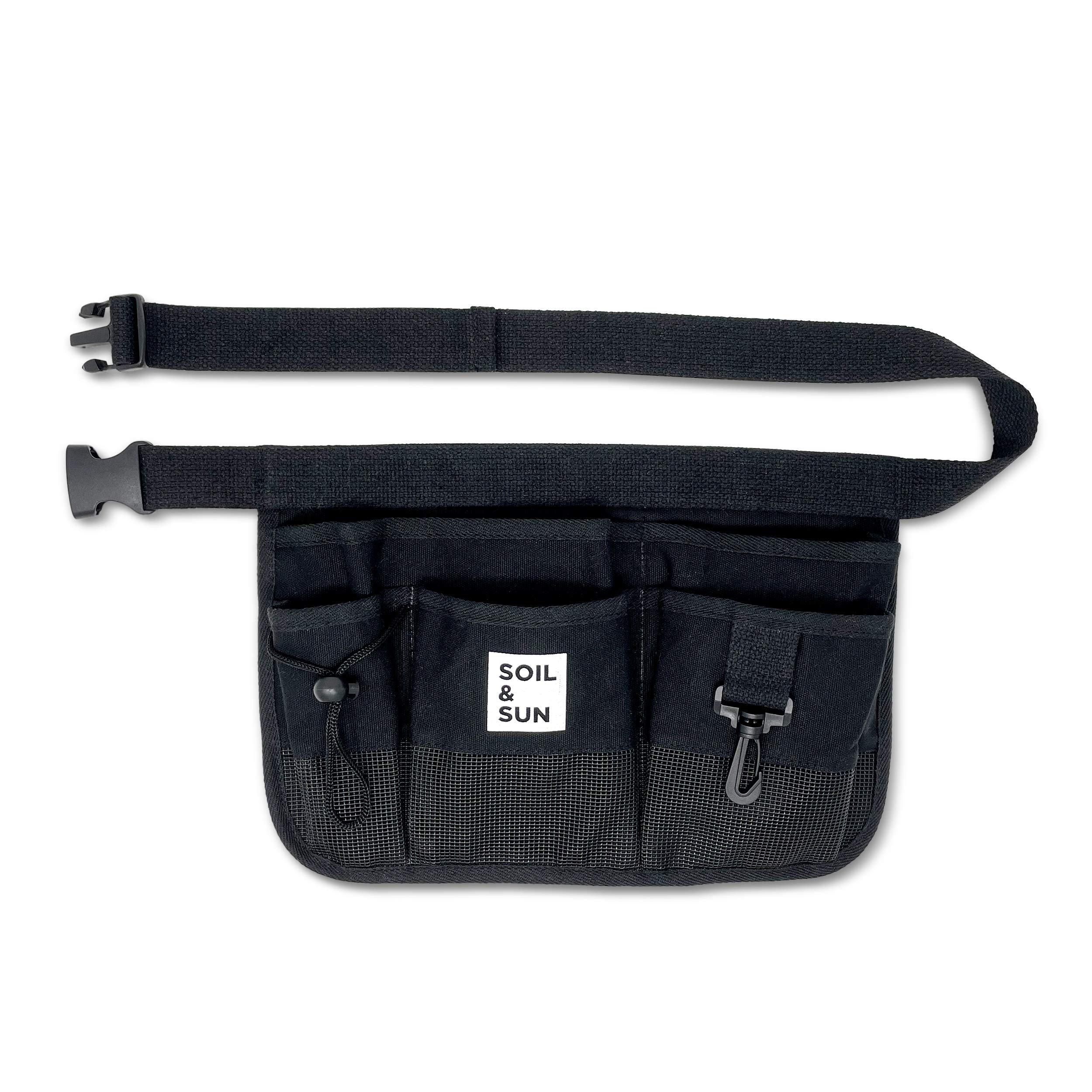 Women's Canvas Garden Tool Belt with Pockets - Heavy Duty Utility Waist Apron for Gardening, Teaching & DIY Projects | Perfect for Outdoor Work, Classroom Organization & Home Improvement Tasks