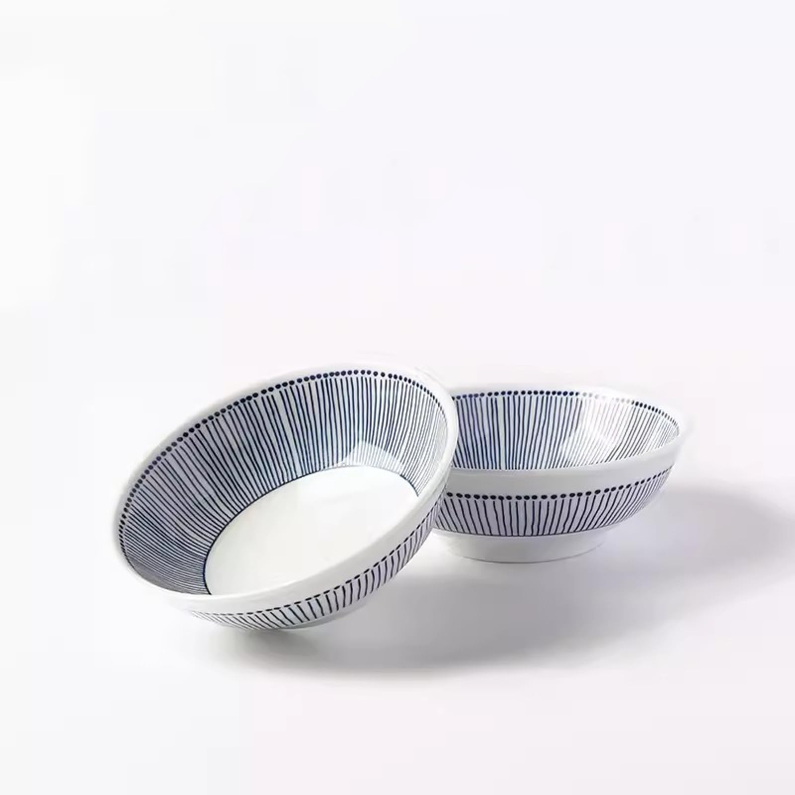 **Suuim 6-8 Inch Ceramic Noodle Bowls – 7.5