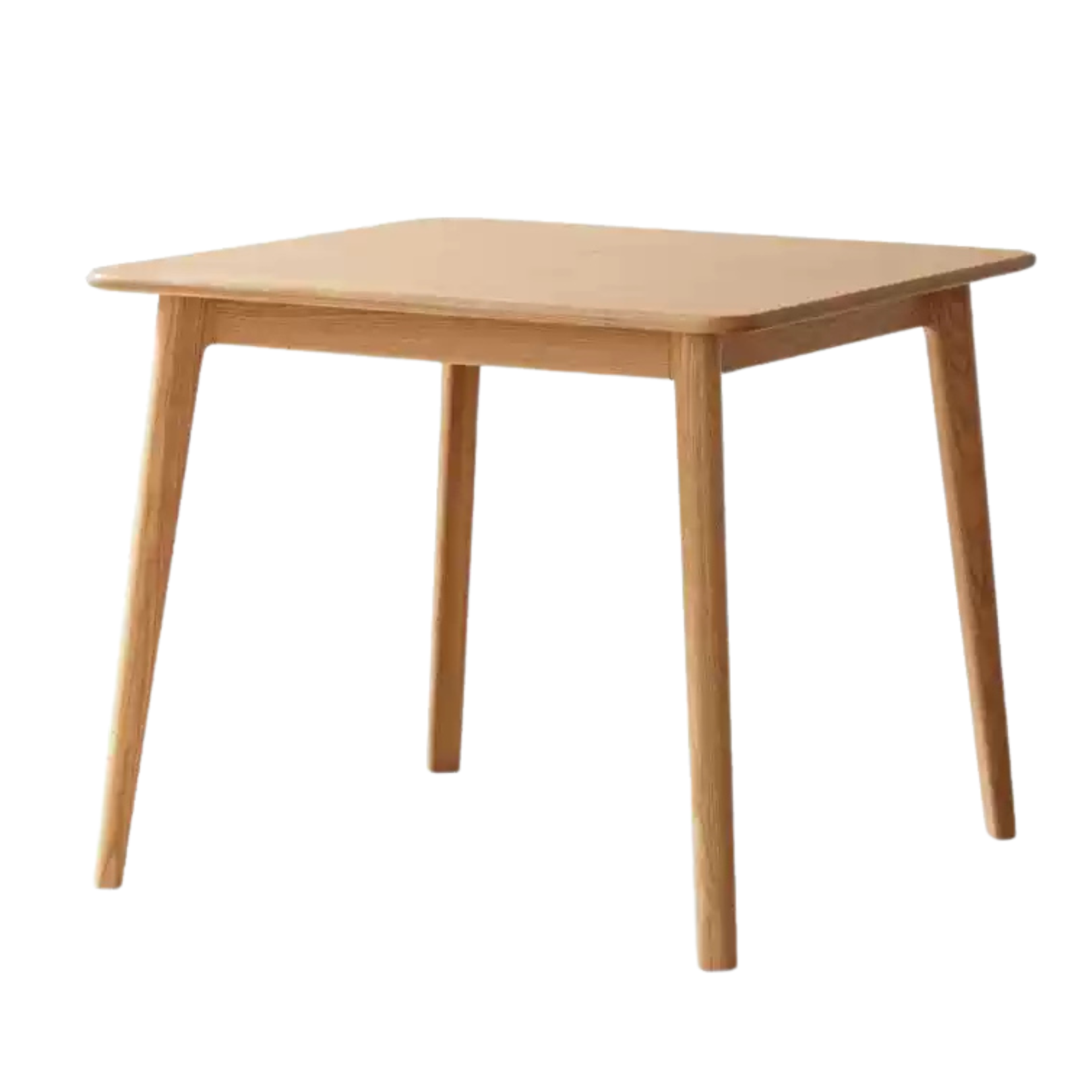 35.4x35.4x29.5 inch / 90x90x75.3cm / Natural wood color / dining table