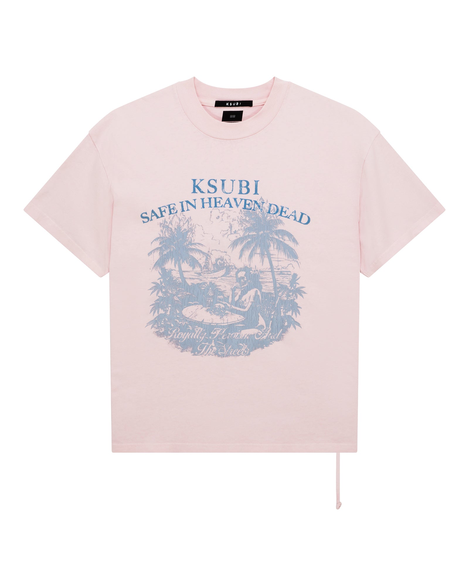 PARADISO EKCESS Short Sleeve T-Shirt for Men - Ice Quartz Color | Comfortable Casual Wear for Everyday Outfits & Street Style