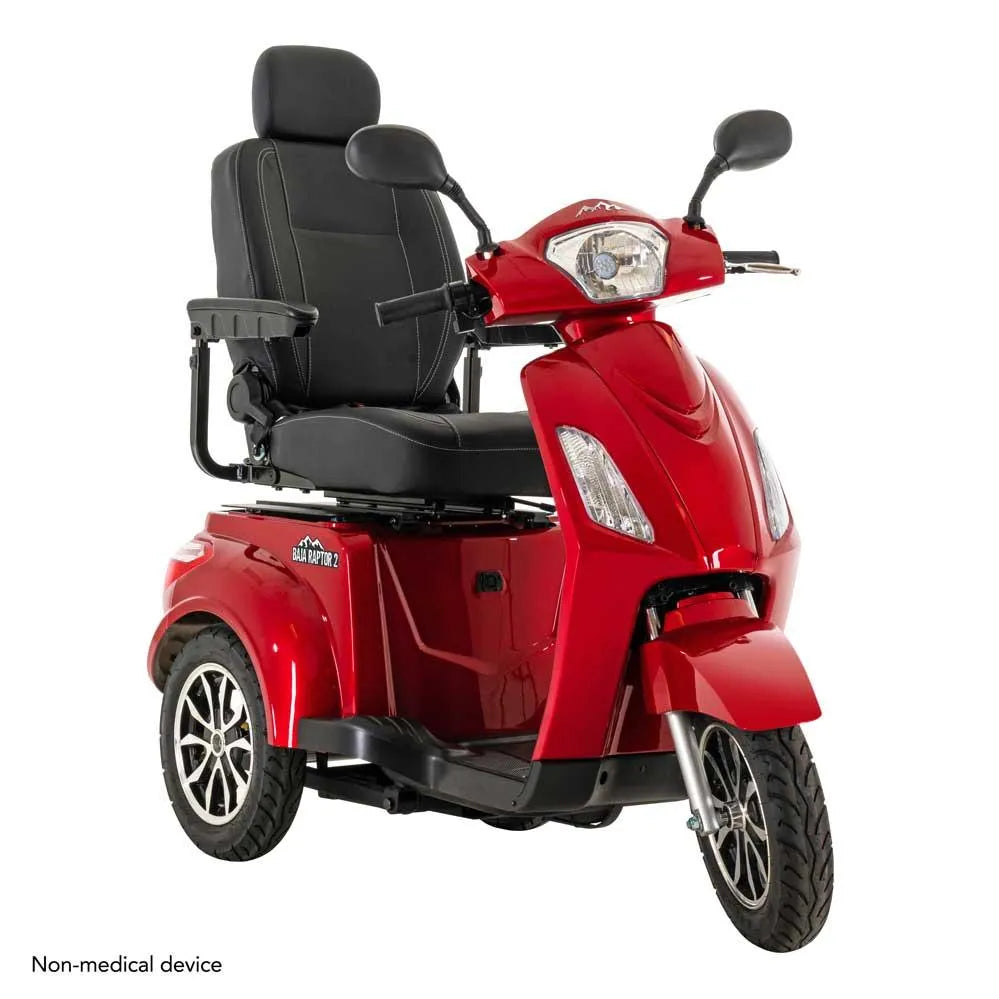 Baja Raptor 2 3-Wheel Electric Scooter for Adults - High Speed & Long Range Commuter Scooter - Perfect for Urban Travel, Campus Commuting & Last-Mile Transportation