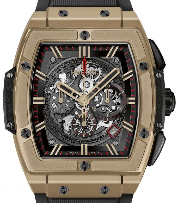Hublot Spirit of Big Bang Chronograph 18K Magic Gold Men's Luxury Watch - Perfect for Business, Formal Events & Collectors