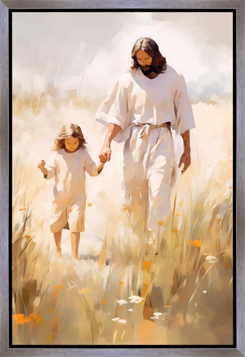 Peace in Christ Gallery Wrap Canvas - Inspirational Christian Wall Art for Home, Church & Office Decor - Perfect for Living Room, Bedroom & Prayer Space