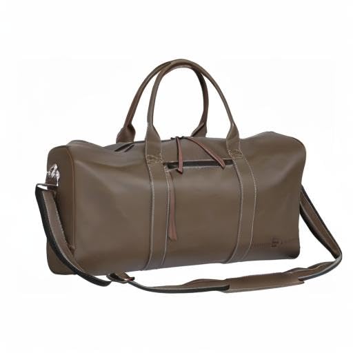 Herb Guard Genuine Leather Smell Proof Duffle Bag for Travel, Gym & Outdoor Adventures - Airtight Odor Protection for Sports & Daily Use