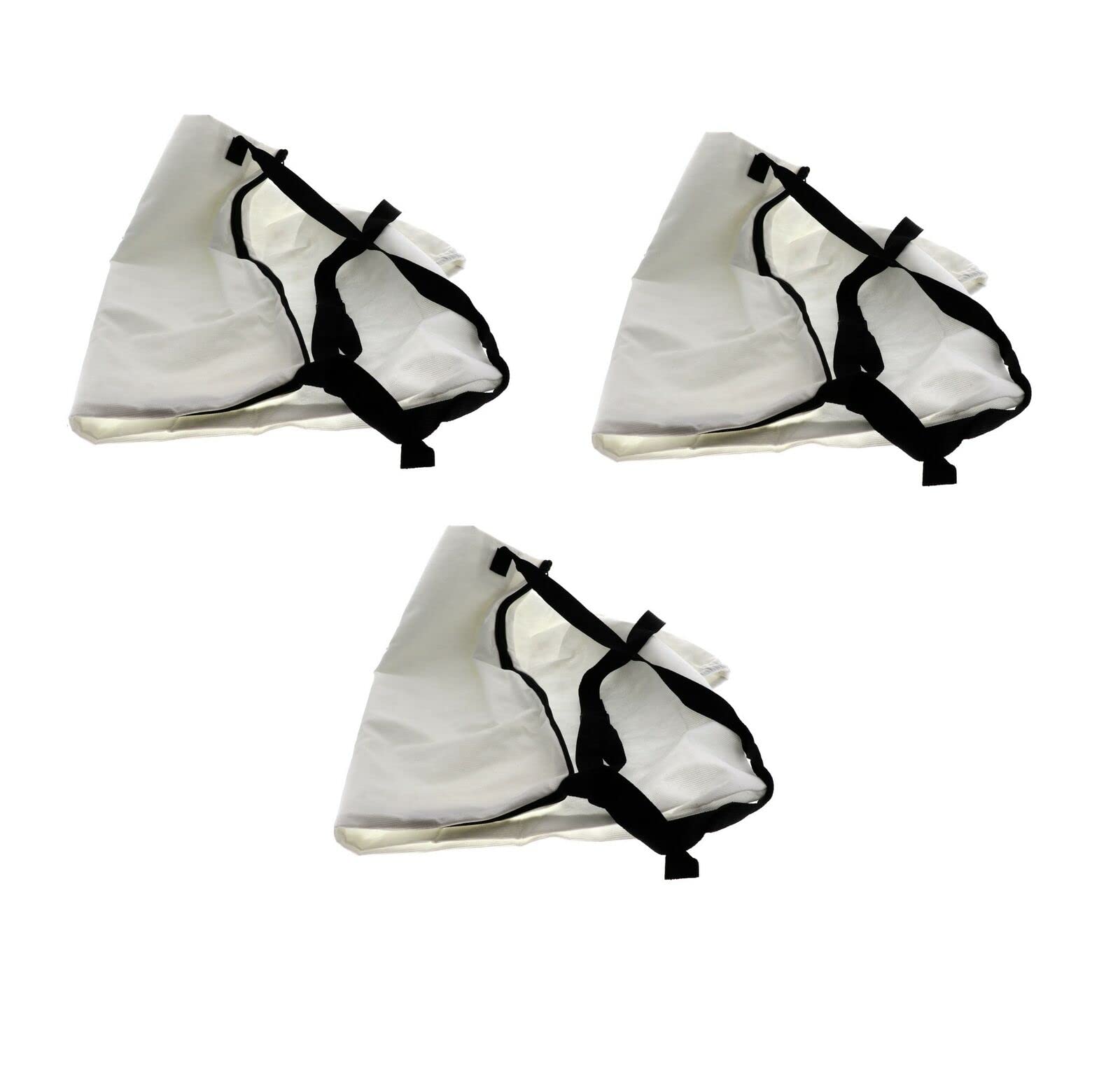 Woxuyzes 3-Pack Leaf Blower Vacuum Bags for Ryobi 900960001 & 900960002 - Compatible Replacement Accessories for Yard Cleanup and Lawn Maintenance