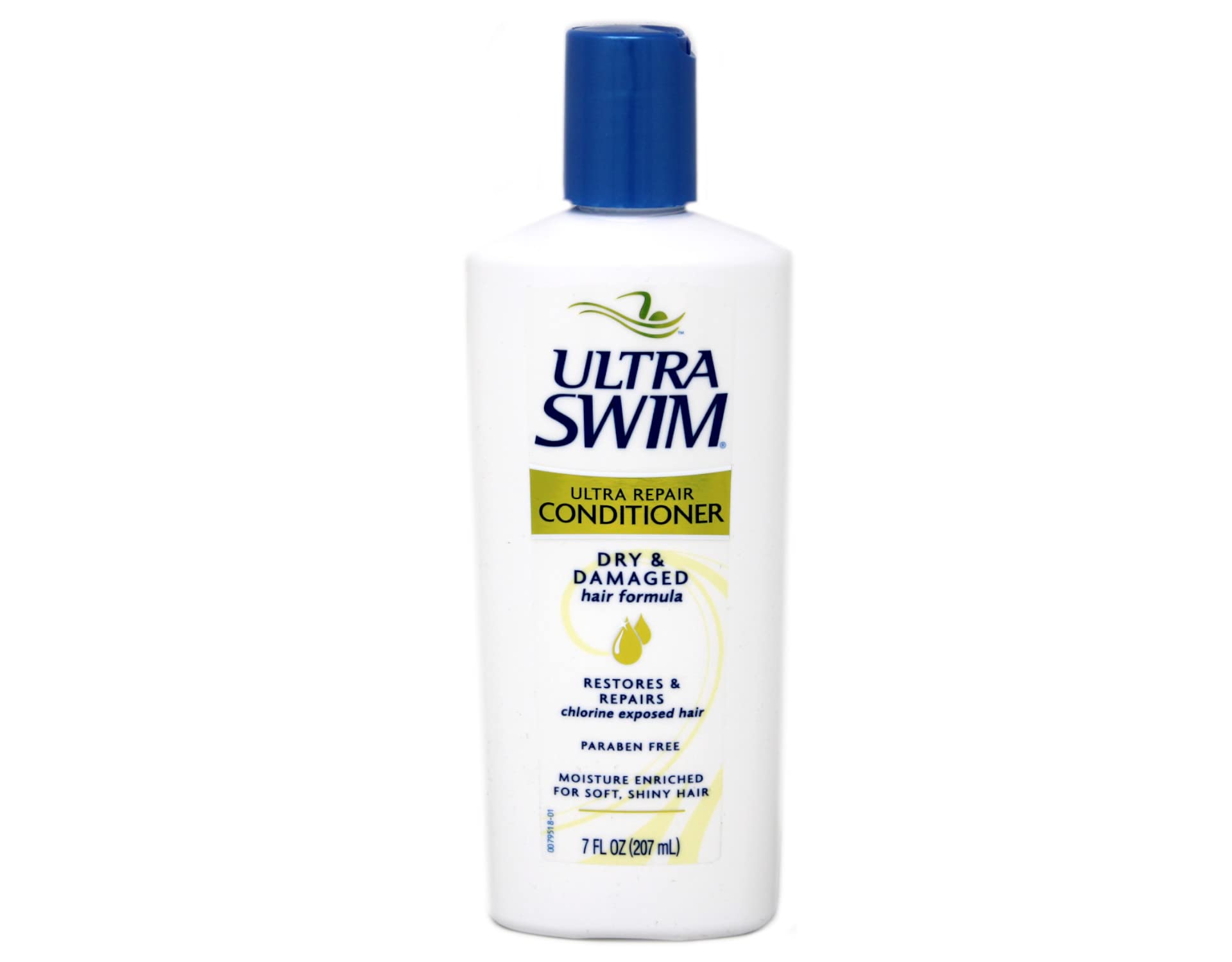UltraSwim Chlorine Removal Conditioner for Swimmers - 7 oz Bottle (Pack of 4) - Post-Swim Hair Repair & Moisturizing - Perfect for Pool, Beach & Competitive Swimming