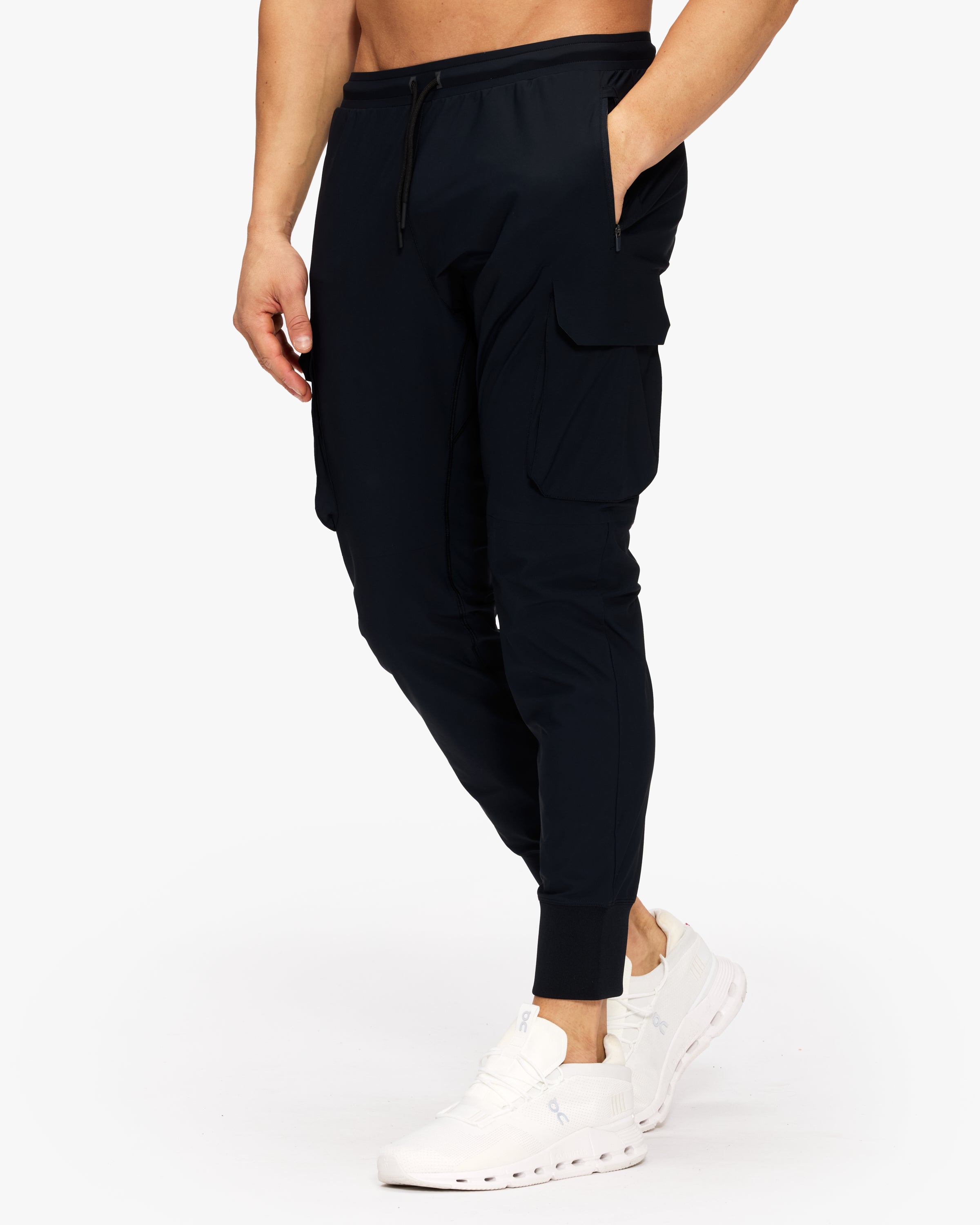 Equinox Tech Cargo Joggers for Men - Lightweight Waterproof Hiking Pants with Multiple Pockets - Perfect for Outdoor Adventures, Travel & Gym Workouts