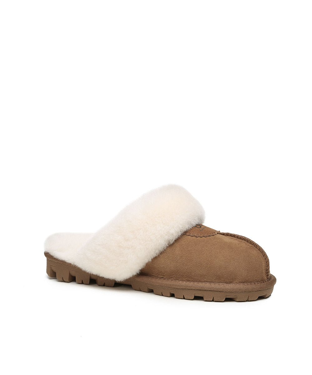 Men's UGG Scuff Slippers - Cozy Indoor/Outdoor House Shoes for Winter Comfort - Perfect for Lounging at Home, Running Errands & Cold Weather Wear