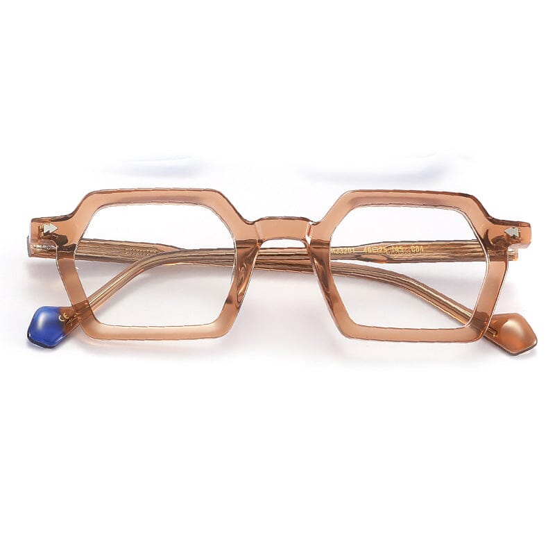 Stylish Joli Retro Rectangle Glasses Frame - Vintage Inspired Eyewear for Men & Women - Perfect for Reading, Fashion, and Everyday Use