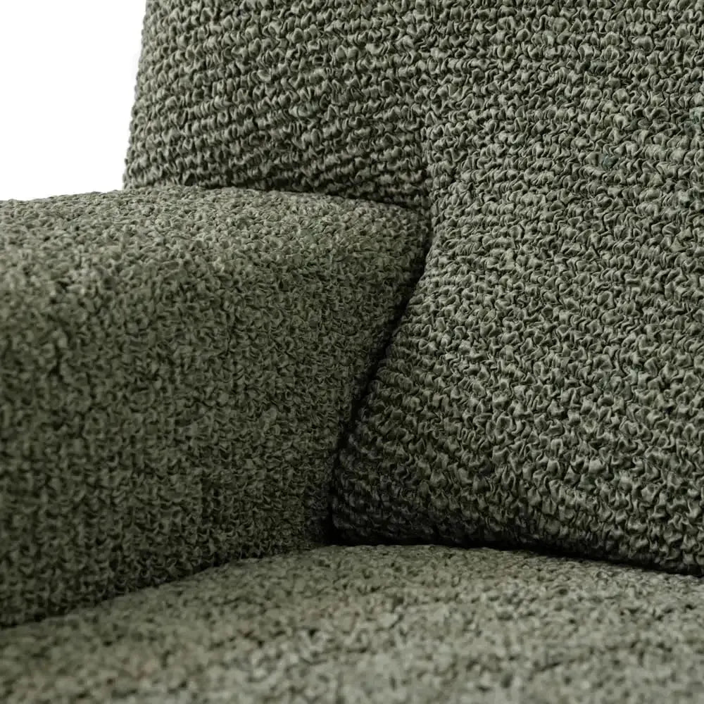 3 Seater Sofa Slipcover - Soft Microfiber Printed Fabric - Perfect for Living Room, Family Room & Home Decor