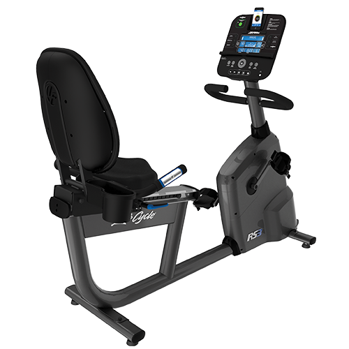 Life Fitness RS3 Recumbent Exercise Bike for Home Gym - Low-Impact Cardio Workout for Seniors & Rehabilitation | Perfect for Small Spaces & Indoor Cycling Training