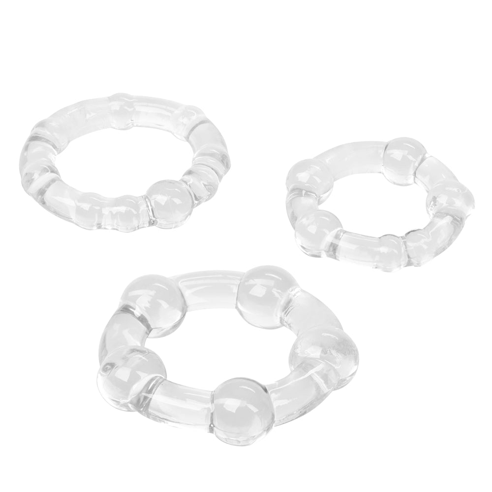 Premium Island Rings Cock Ring Set - 3 Pack for Enhanced Pleasure & Performance - Perfect for Couples & Solo Play