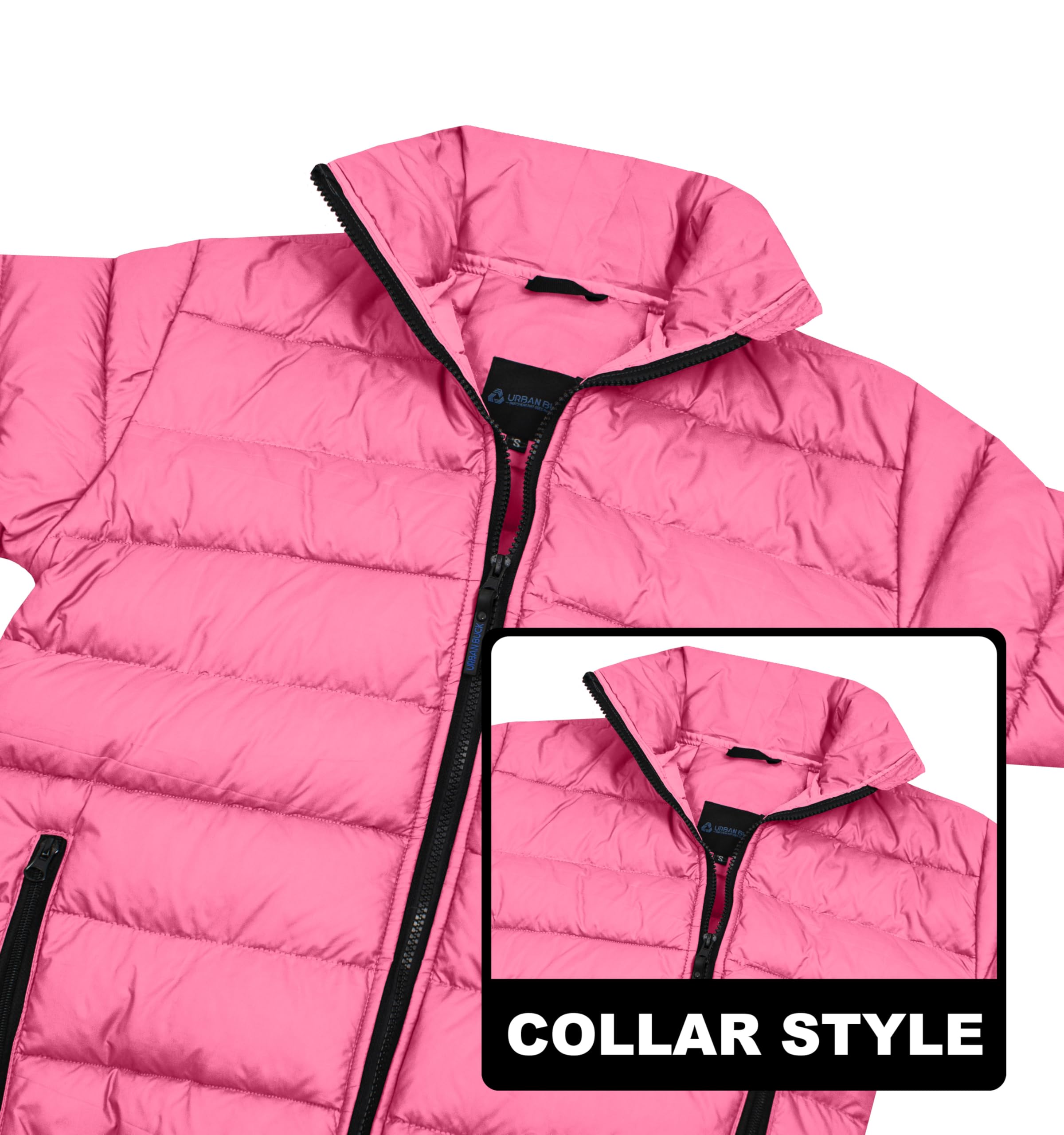 32 Degrees Women's Lightweight Packable Puffer Jacket with Hood - Quilted Winter Coat, Foldable Warm Puffer Coat for Outdoor Activities, Travel & Daily Commute
