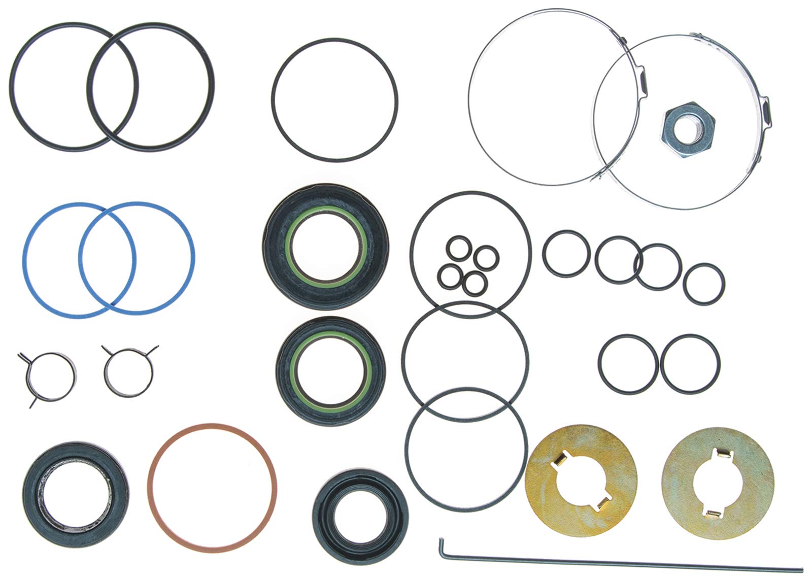 Gates 349240 Power Steering Repair Kit - High-Quality Replacement for Smooth Steering Performance | Perfect for Ford, Chevy, Dodge & More | DIY Car Repair & Maintenance Solution