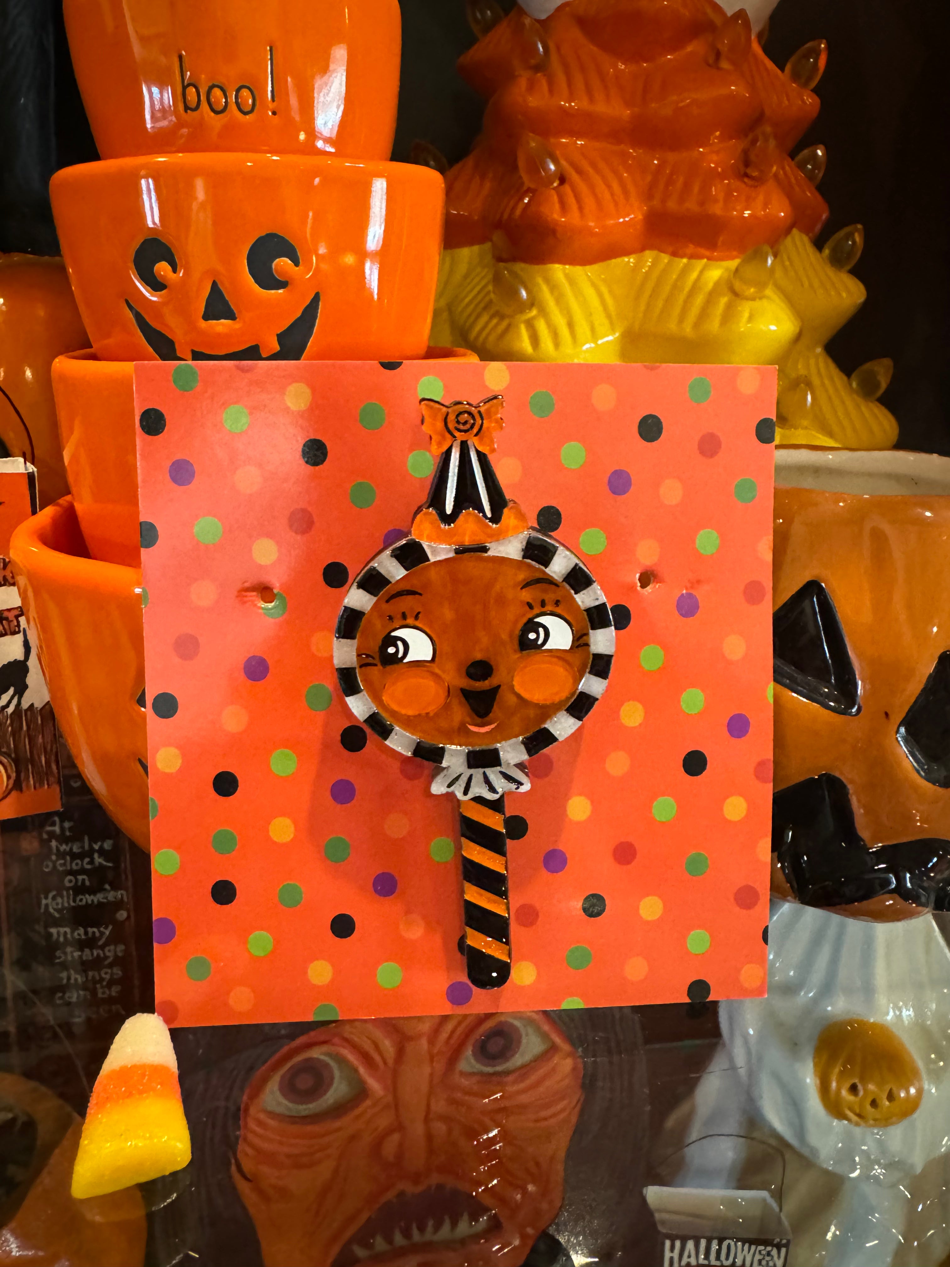 Black and orange