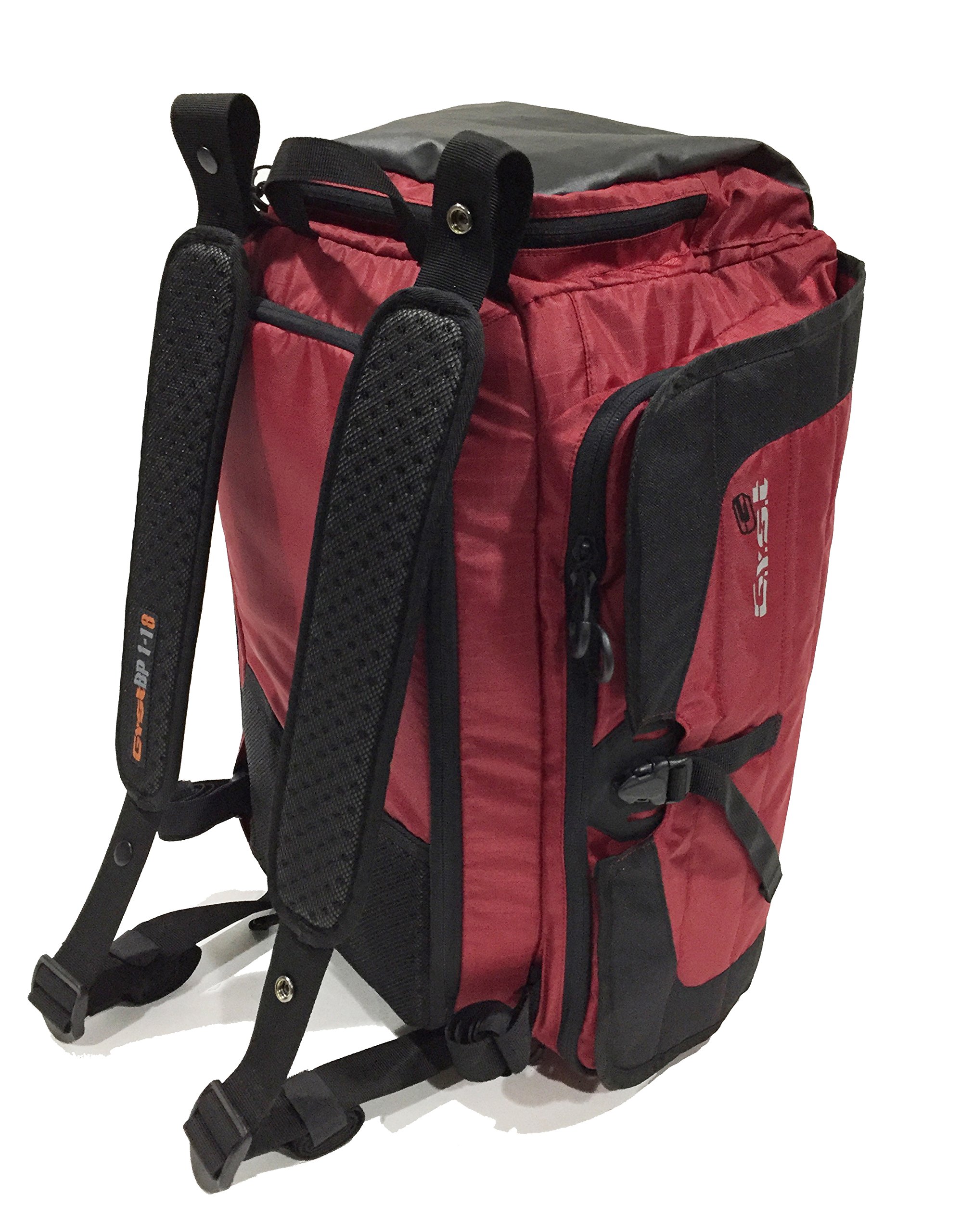 GYST Duffel Bag DB1-18 - Large Waterproof Gym Bag for Men & Women, Sports Travel Duffel with Shoe Compartment - Perfect for Workouts, Travel & Sports Gear Storage
