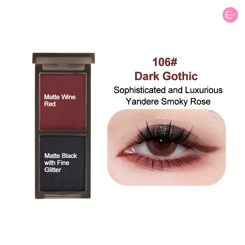 Biya Frosted Elegance Dual Tone Eyeshadow Palette - 12 Highly Pigmented Matte & Shimmer Shades for Day & Night Makeup Looks | Perfect for Party, Wedding & Everyday Wear