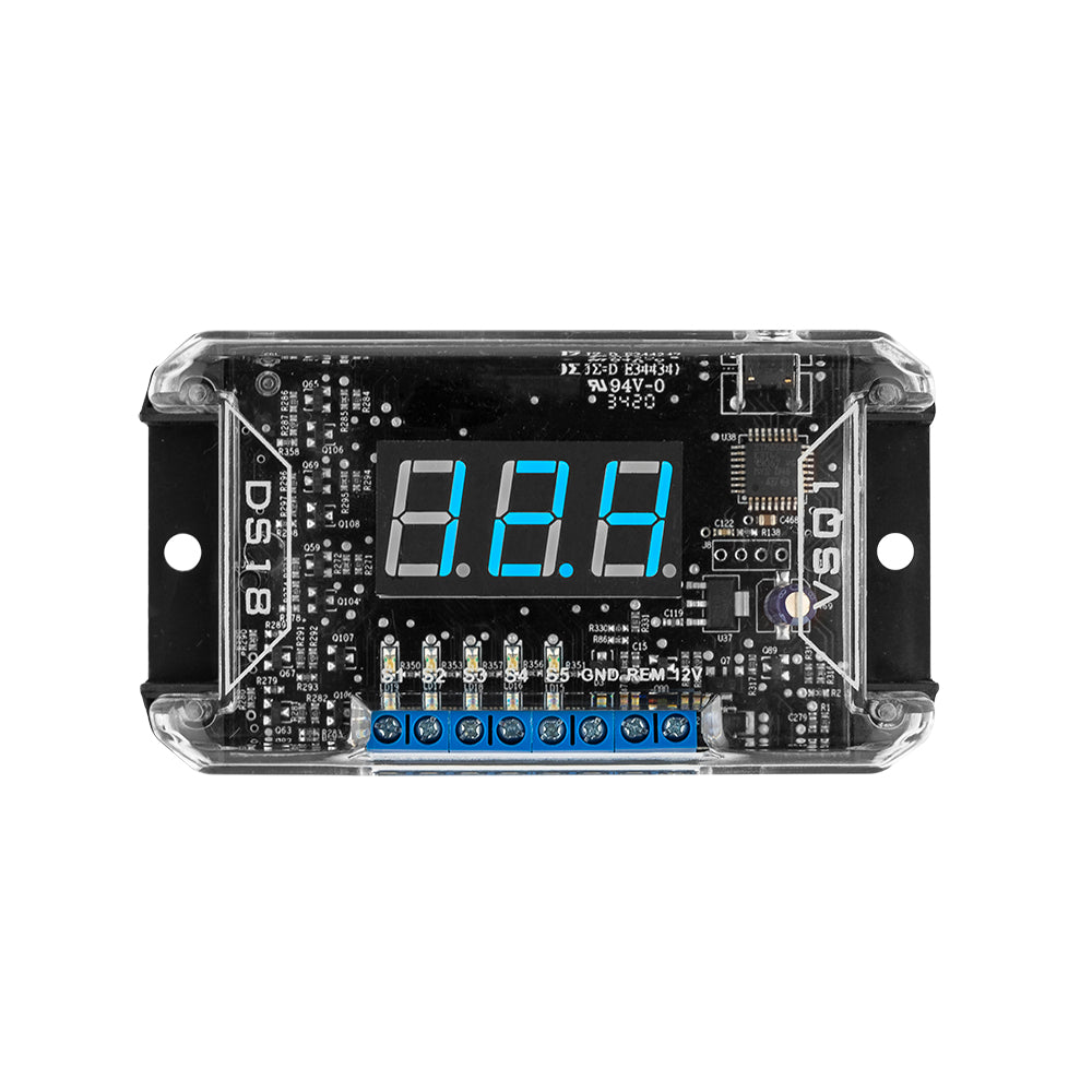 Digital Volt Meter with Remote Outputs - Accurate Voltage Monitoring for Home, Car, and Industrial Use