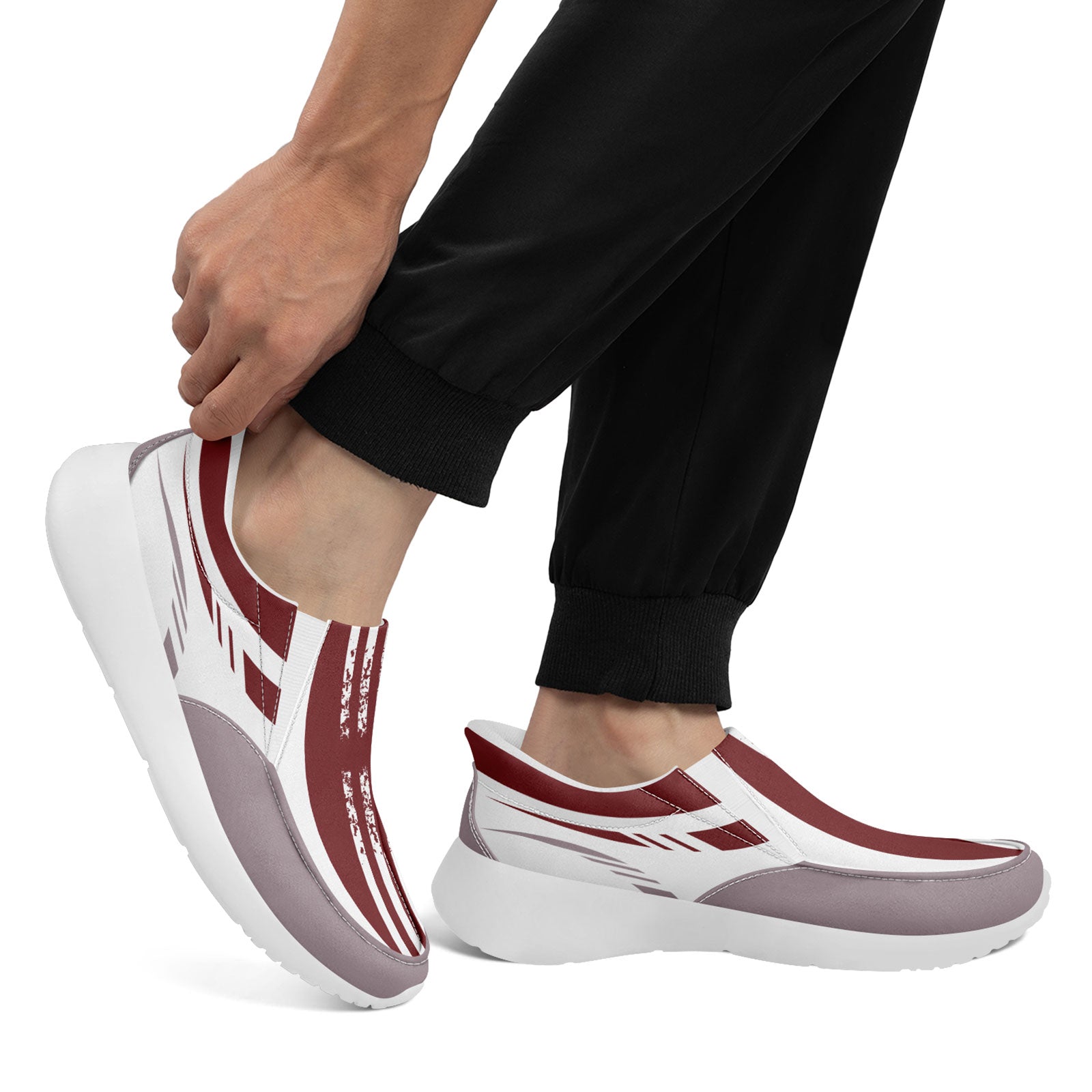 Custom Corporate Sneakers - Slip On Personalized Business Shoes for Men & Women - FN067 E023045 - Perfect for Office, Casual Wear & Corporate Gifts