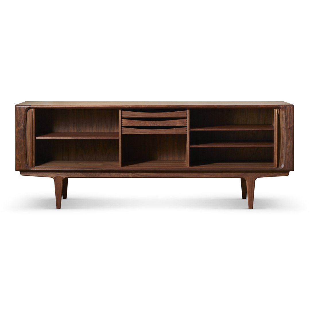 BPS142 Modern Sideboard Cabinet - Stylish Storage for Dining Room, Living Room & Entryway | Durable Wooden Buffet Console with Ample Storage Space