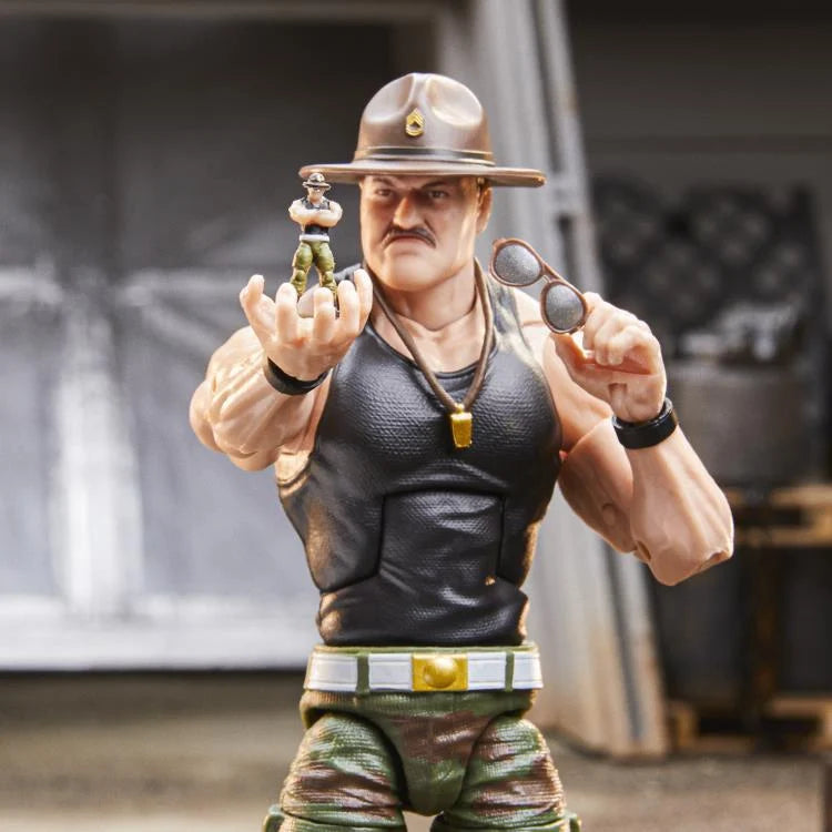 G.I. Joe Classified Series Sgt. Slaughter Action Figure - Collectible Military Toy for Display & Play | Perfect for Fans & Collectors
