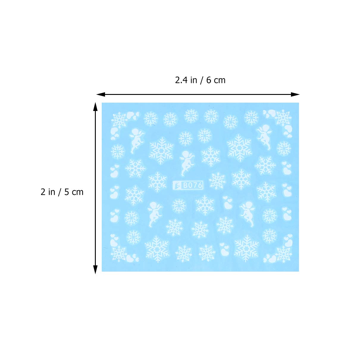 30pcs Winter Gel Nail Stickers - Self-Adhesive Nail Decals for Women & Kids, Christmas Holiday Manicure Decorations, DIY Nail Art Designs for Parties, Gifts & Festive Celebrations