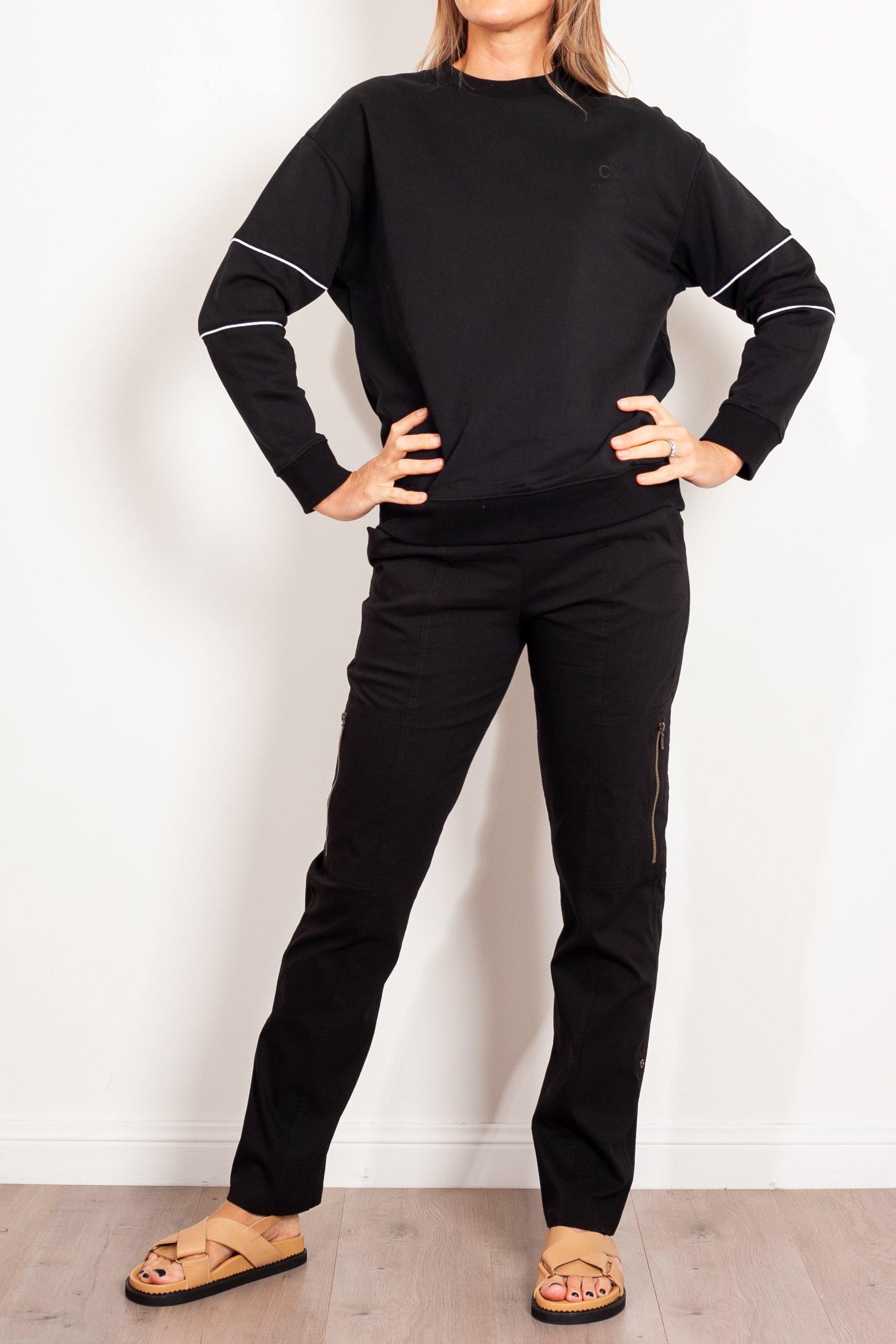 Casa Kuma Hooped Sleeve Sweater for Women - Cozy Knit Pullover with Unique Hoop Design - Perfect for Fall Fashion, Date Nights & Casual Outings