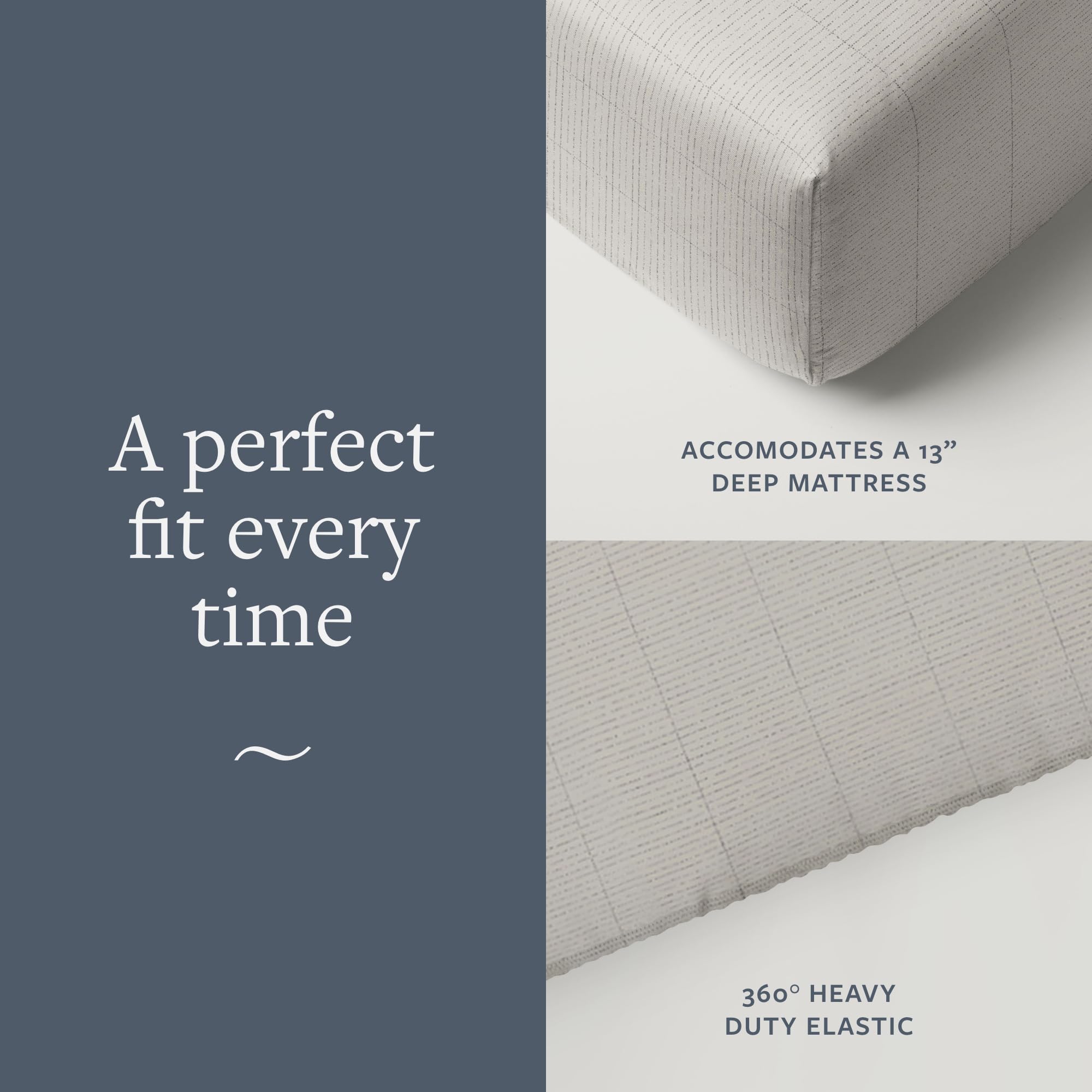 GroundLuxe Organic Fitted Grounding Sheet with 10% Silver Fiber - EMF Protection for Better Sleep & Pain Relief - Perfect for Home, Office & Travel Use
