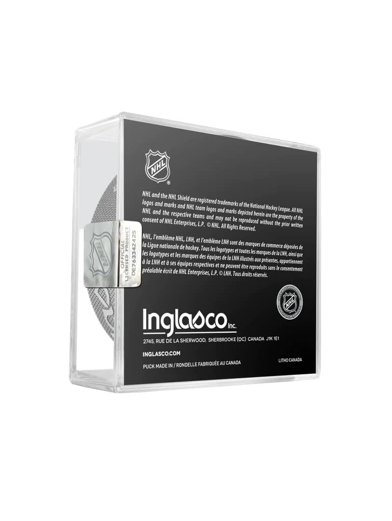 Official Dallas Stars NHL Game Hockey Puck with Holder - Perfect for Collectors, Fans & Game Day Souvenirs