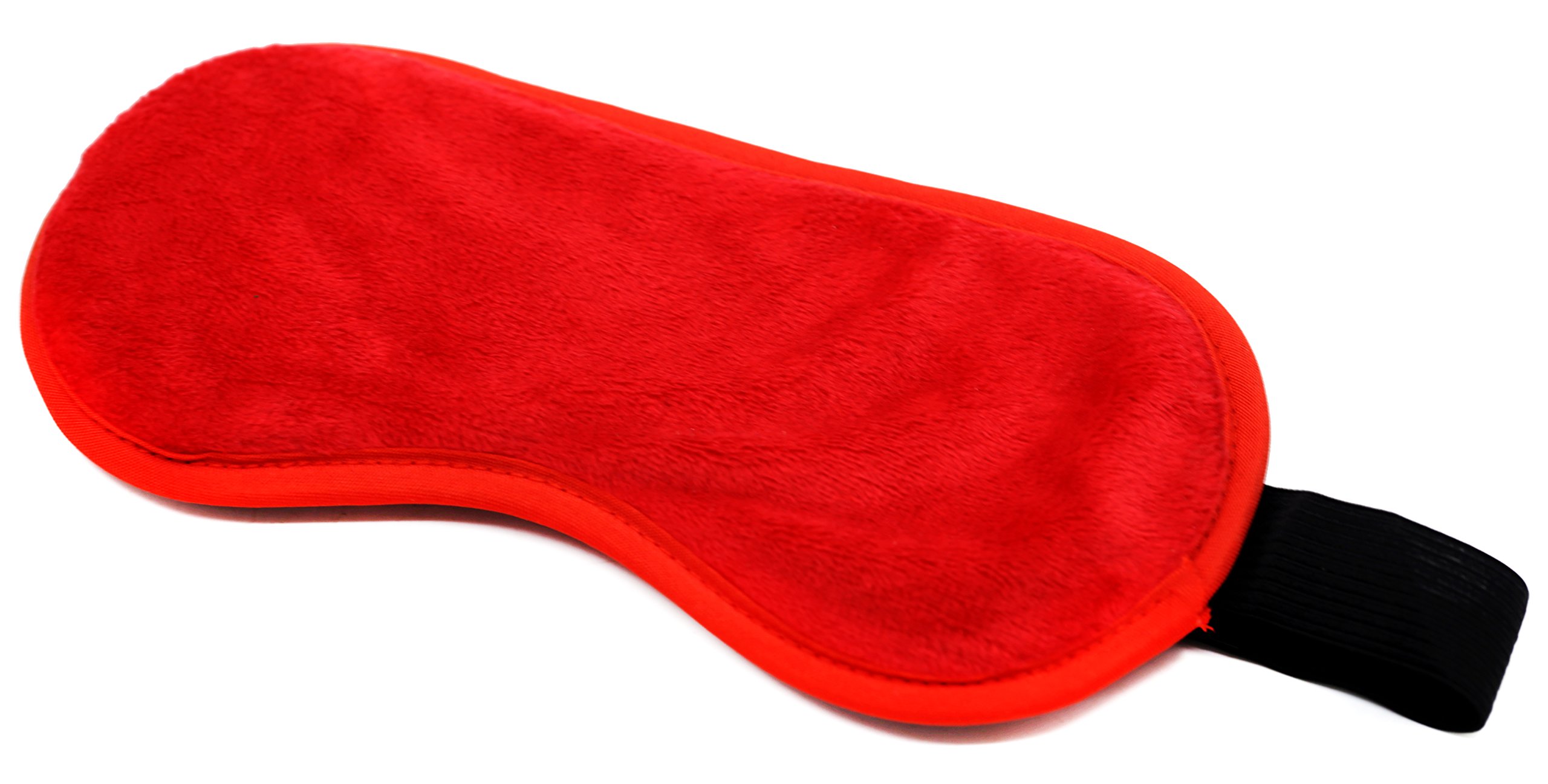 Adjustable Soft Handcuffs and Sleeping Mask Set - Comfortable Restraints for Couples (Red) - Perfect for Romantic Nights, Role Play, and BDSM Fun