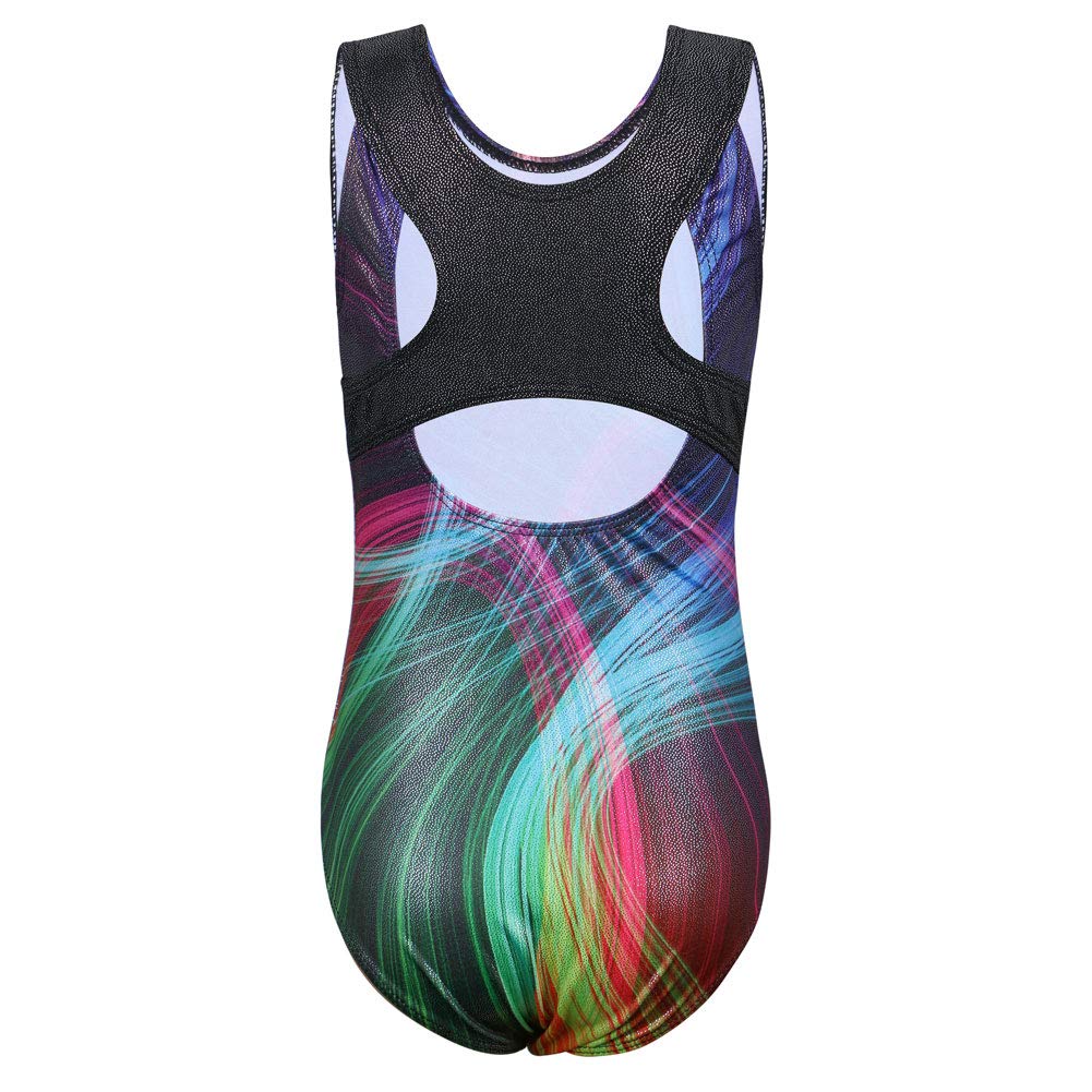 XFGIRLS Girls Gymnastics Leotards - Stretchable Athletic Activewear for Dance, Cheerleading & Performance (Ideal for Competitions, Practice & Recitals)