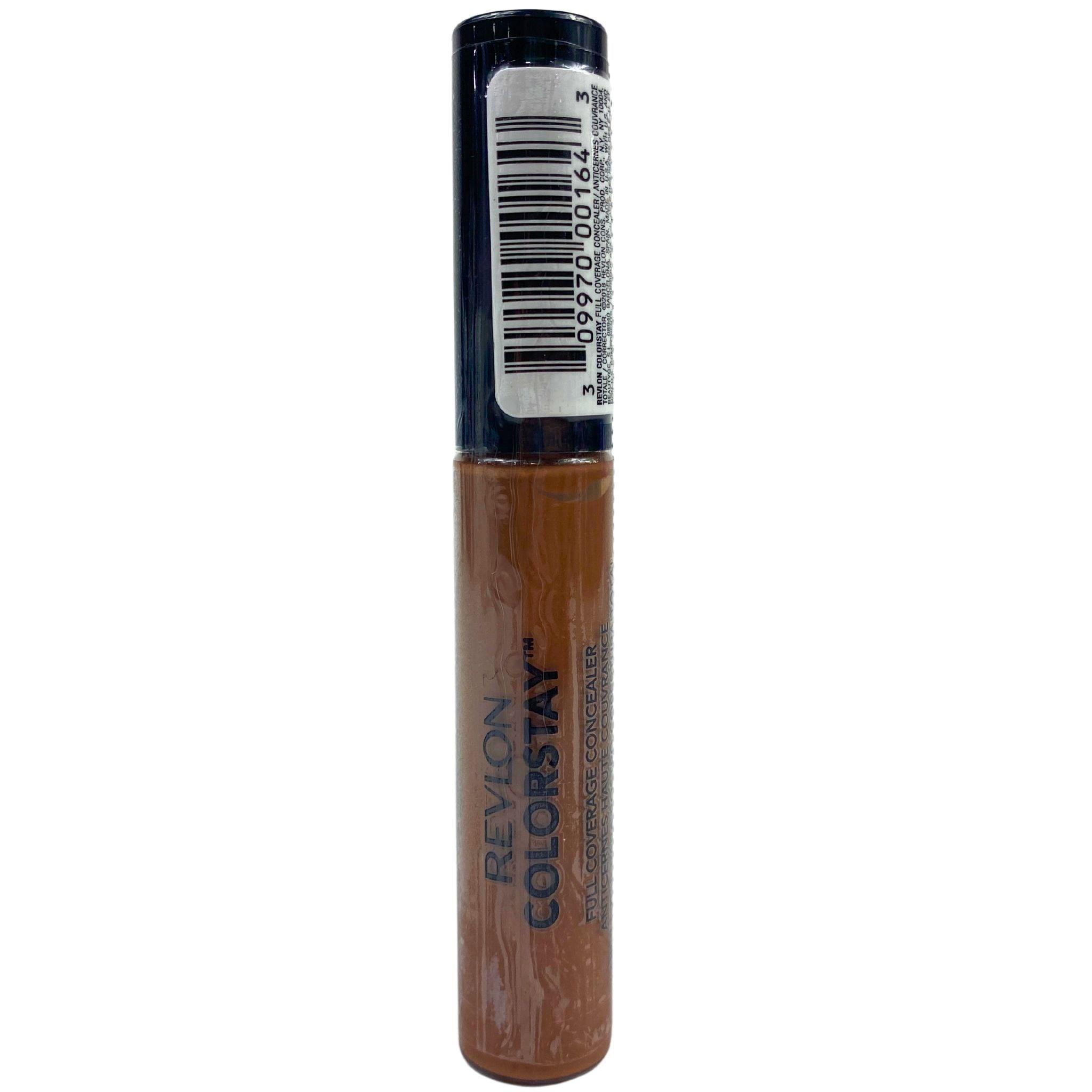 Revlon Colorstay Full Coverage Concealer 075 Hazelnut 0.21oz - 50 Pcs Bulk Lot for Professional Makeup Artists & Beauty Salons - Long Lasting, Oil-Free, Matte Finish for Dark Circles & Blemishes