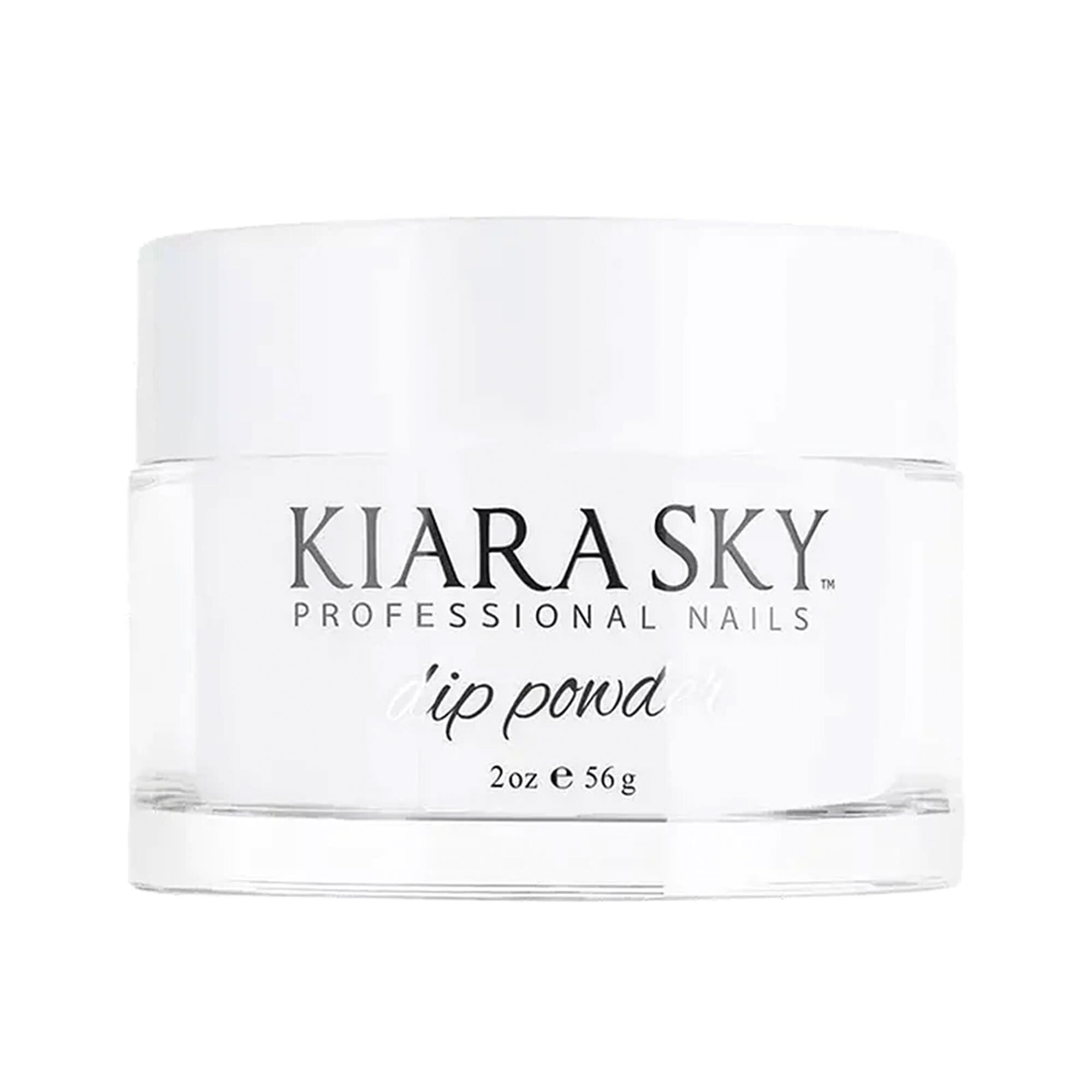 Kiara Sky Professional Nails Dipping Powder - Clear (2 oz) | Long-Lasting Manicure & Nail Art Kit for Salon-Quality Results at Home | Perfect for DIY Nails, Special Occasions & Everyday Wear
