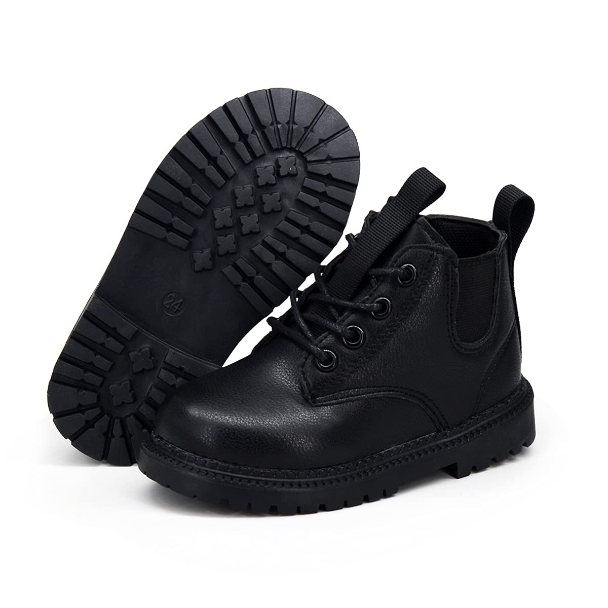 Timatego Waterproof Non-Slip Winter Hiking Boots for Toddler Boys & Girls - Warm Ankle Oxford Shoes for Kids in Rain & Snow (Toddler/Little Kid) | Perfect for Outdoor Adventures, Playground & Winter Walks