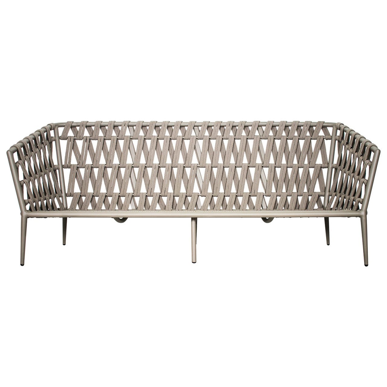 Andaman 3-Seater Sofa - Modern Fabric Living Room Couch with Sturdy Wooden Legs | Perfect for Small Spaces, Apartments & Cozy Home Decor