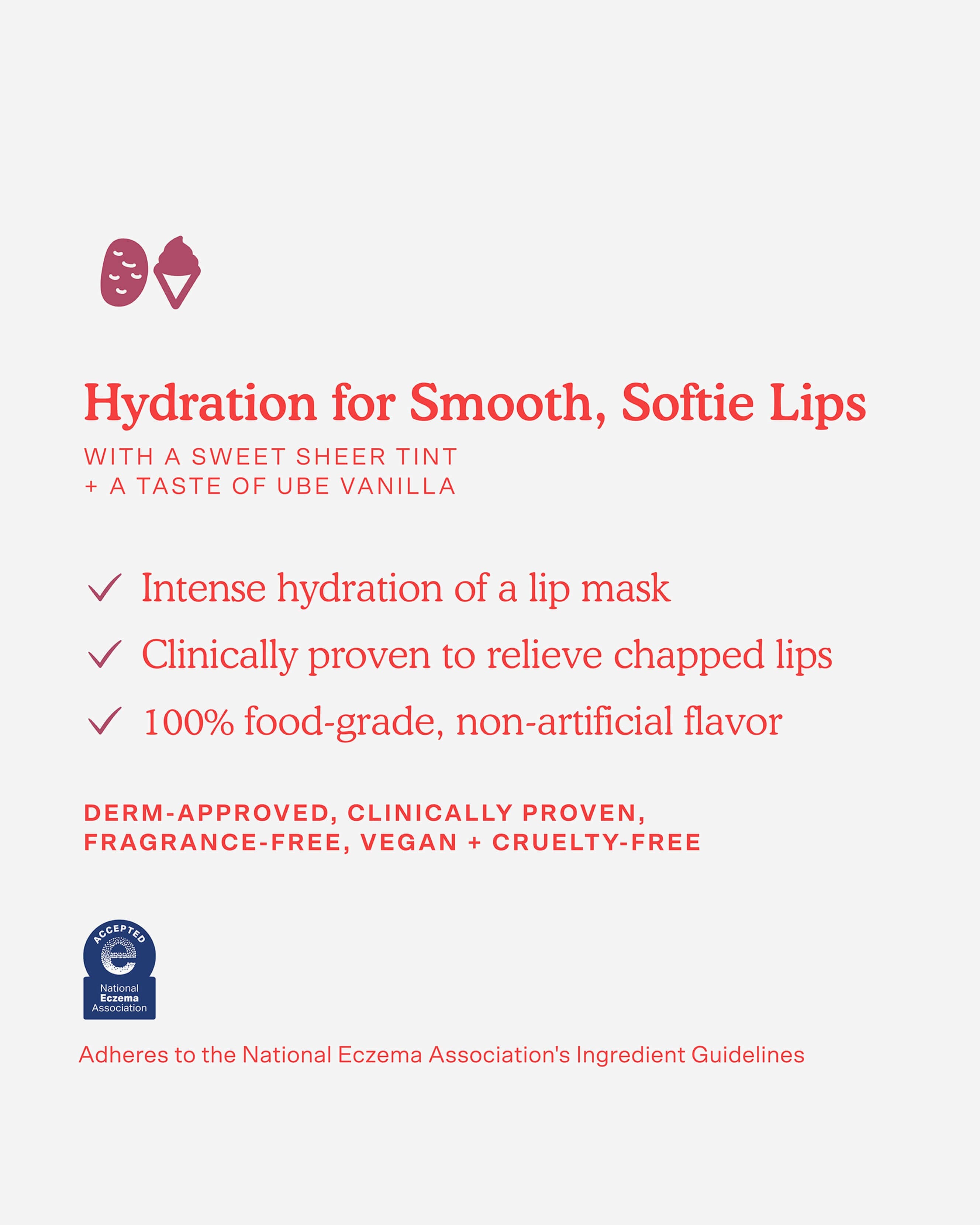LipSoftie® Hydrating Tinted Lip Balm - Moisturizing Lip Treatment with Natural Oils | Perfect for Dry Lips, Daily Hydration & Makeup Looks